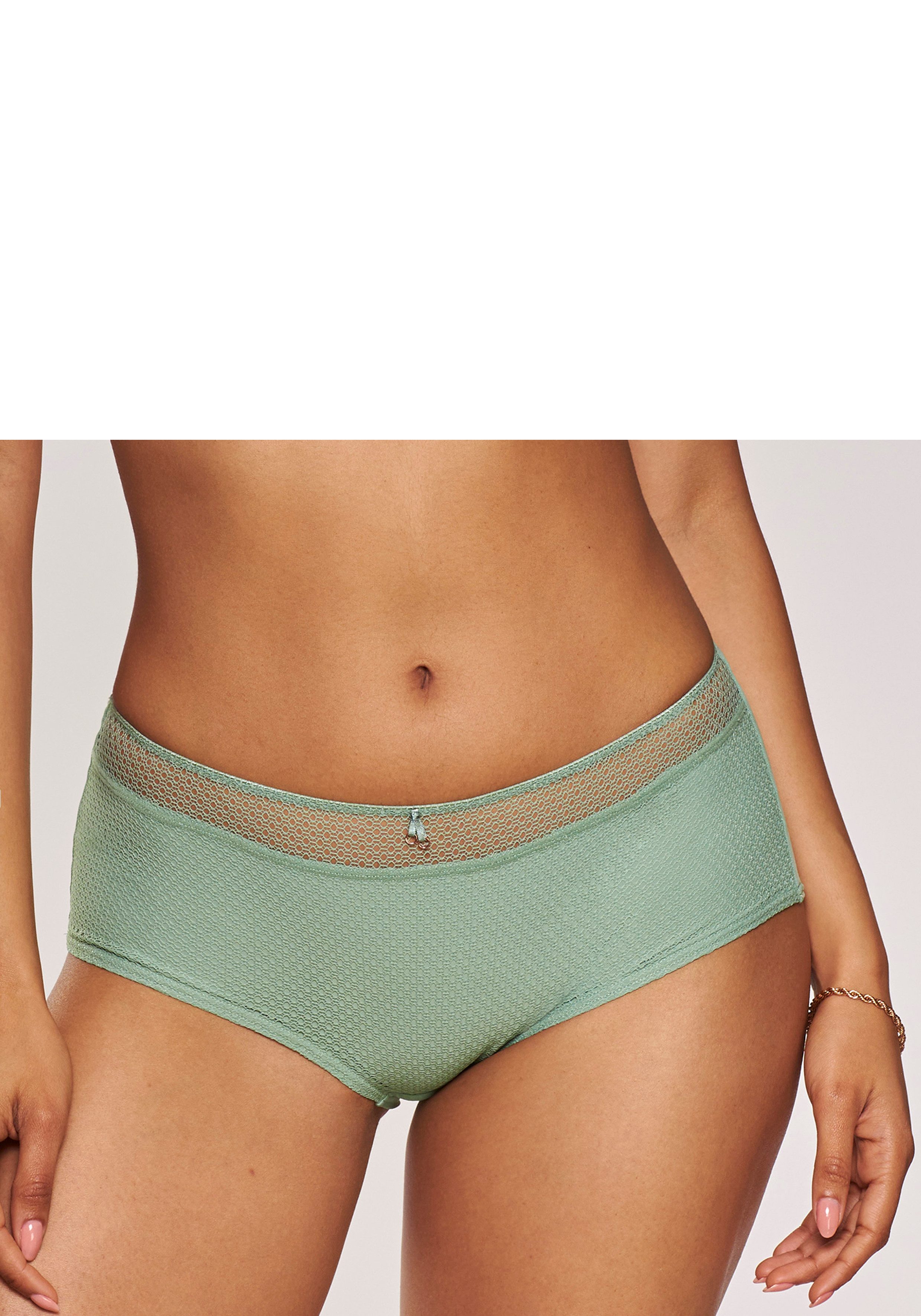 Nuance Panty mit feiner Zierschleife und Schmuckaccessoire günstig online kaufen