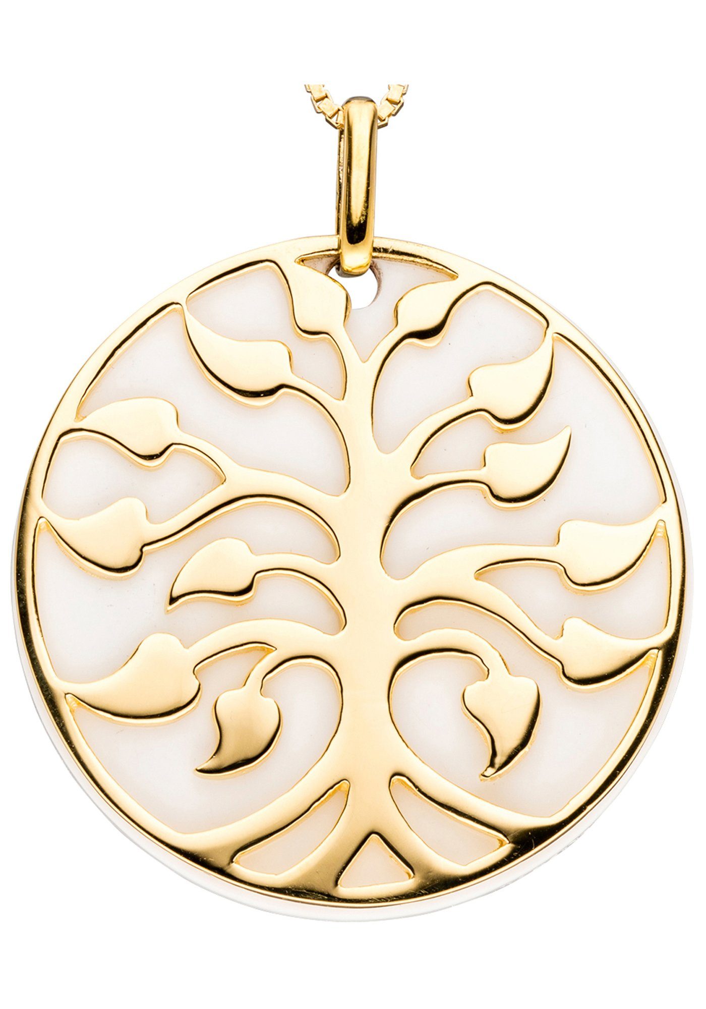 JOBO Kettenanhänger Anhänger Baum, 925...