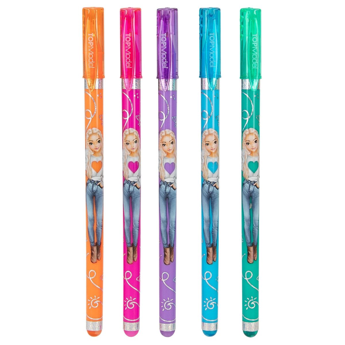 TOPModel Filzstift TOPModel Glitter Gel Roller Set