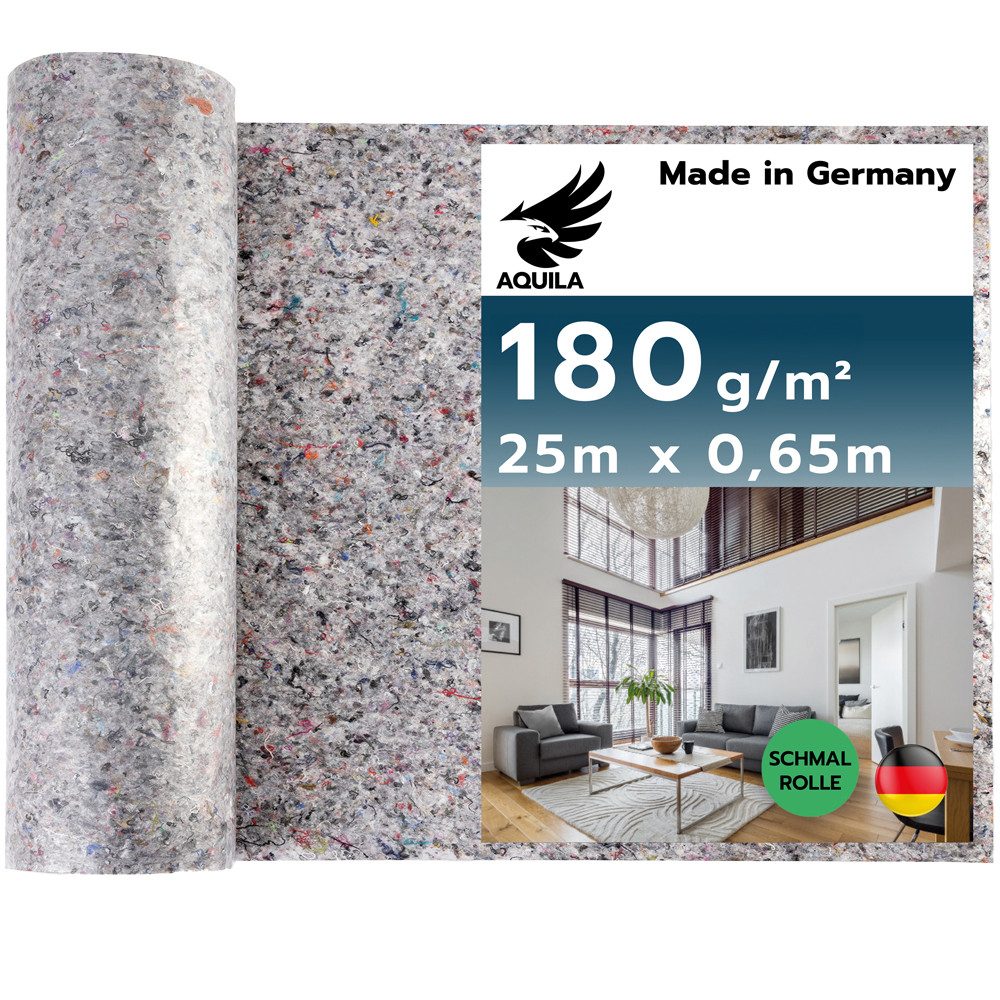 AQUILA Malervlies saugfähiges Malervlies, Vlies zum Streichen, Schutz für Böden & Möbel