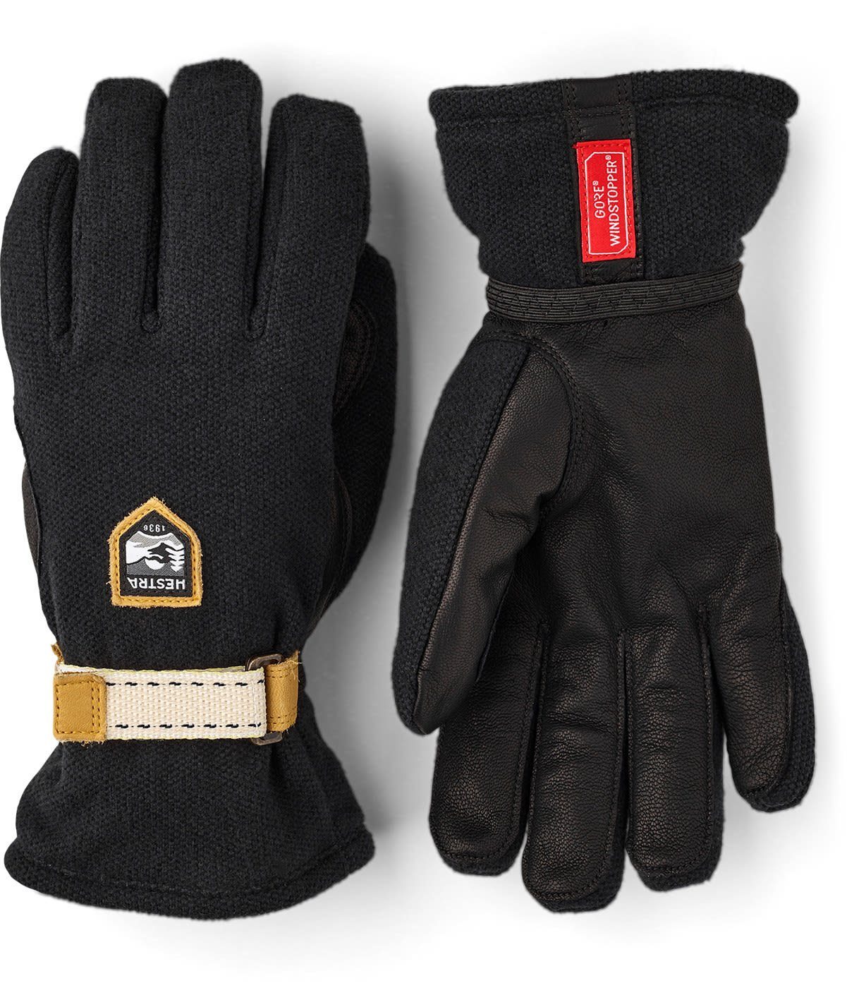 Hestra Fleecehandschuhe Black Windstopper Accessoires Hestra Tour