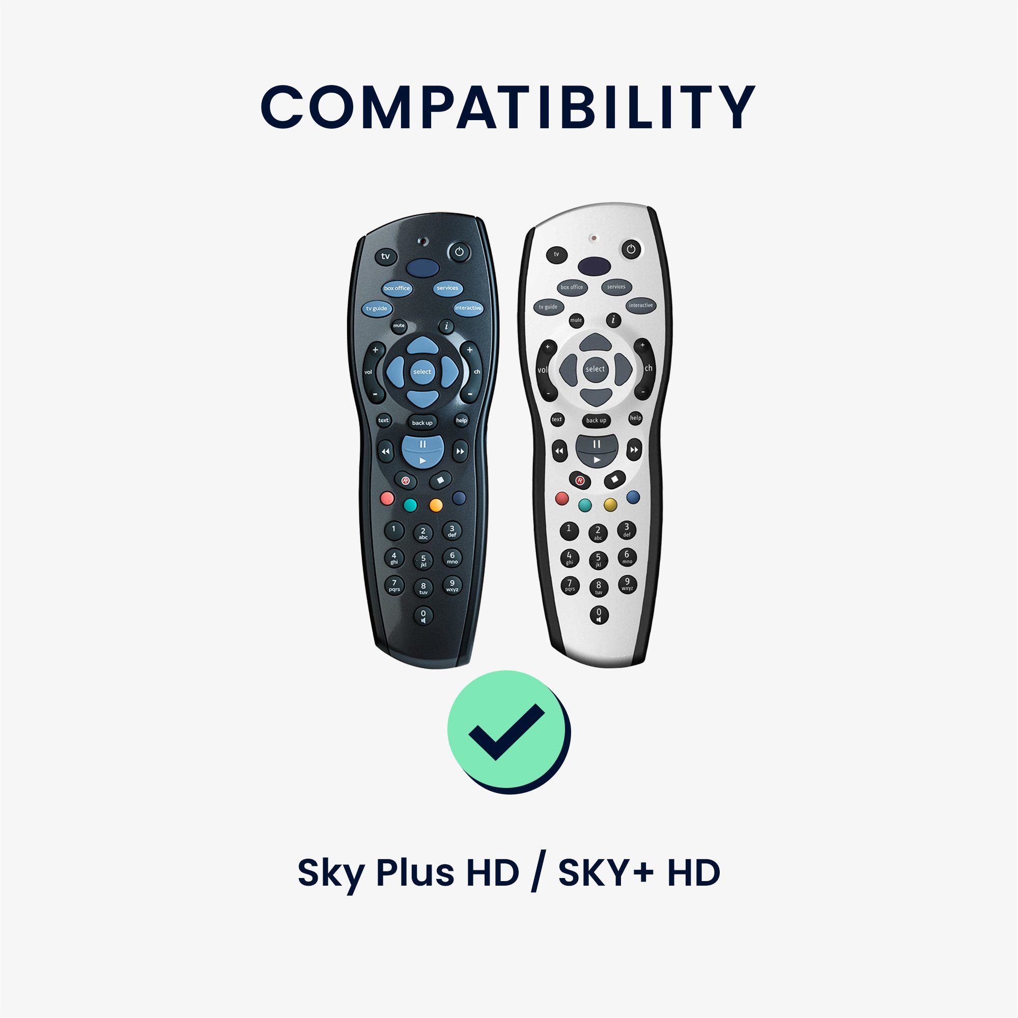 kwmobile Etui Plus HD / SKY+ HD Hülle, Fernbedienung Silikon Case