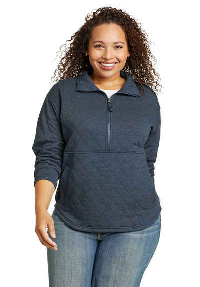 Eddie Bauer Sweatshirt Outlooker Sweatshirt mit 1/2-Reissverschluss