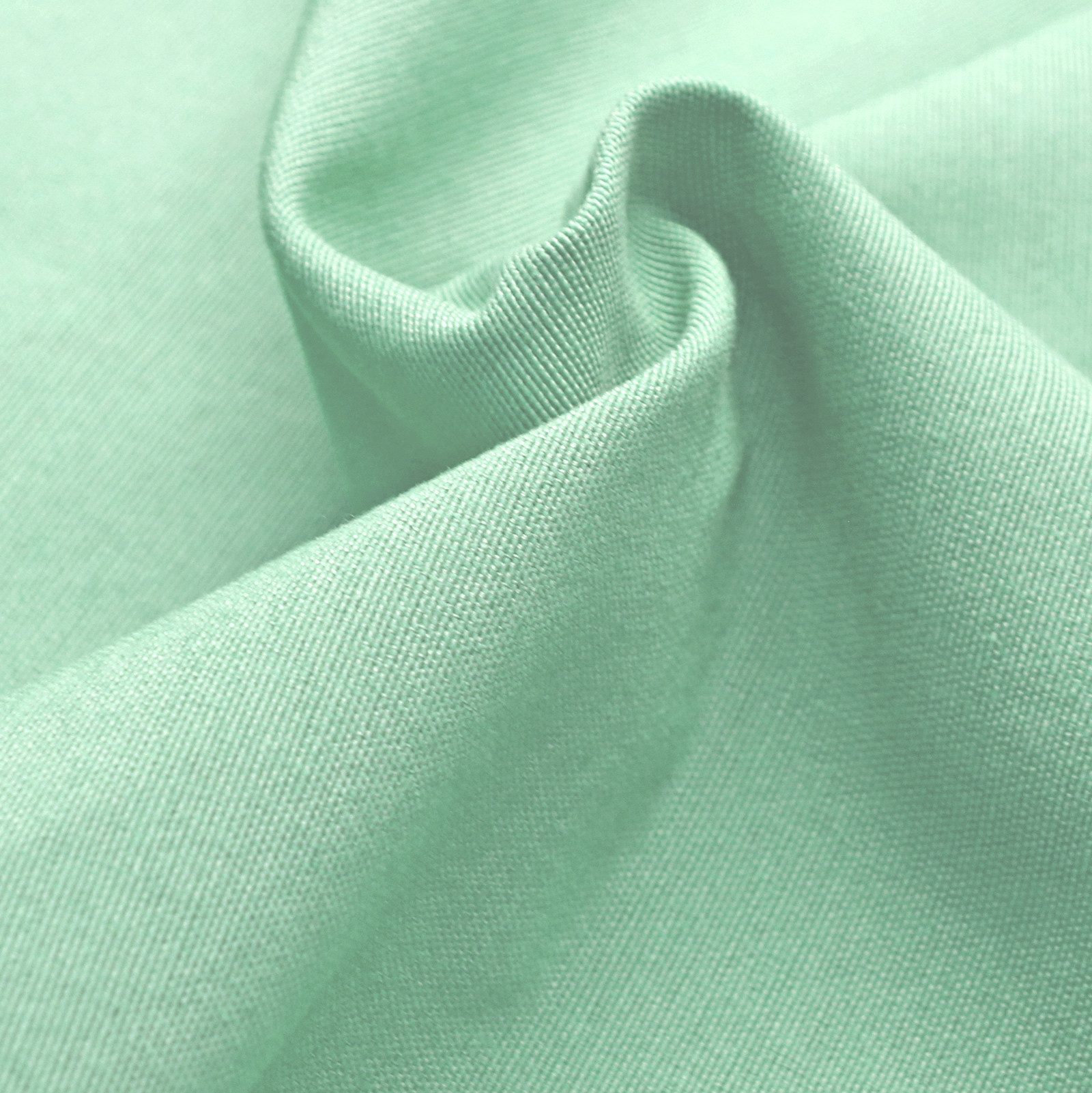 heimtexland Vorhang Dekoschal Baumwolle Fensterdeko Gardine blickdicht (1 St), Schlaufen, blickdicht, Polycotton, Natur I Kräuselband oder Schlaufen I verschiedene Größen