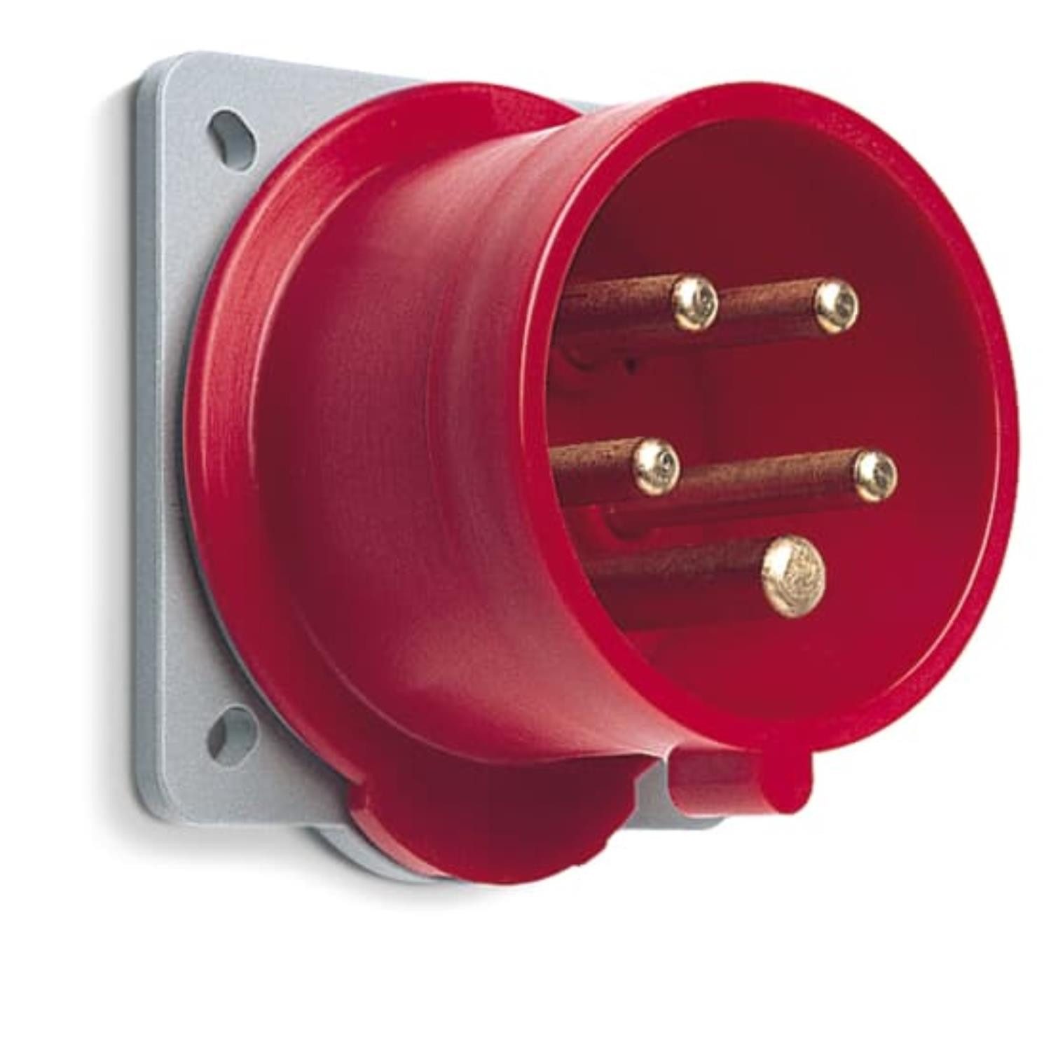 Amphenol CEE-Stecker Titel:16 Ampere CEE Einbausteckverbinder 5-polig (3P+N+PE) Stift, Kod, (CEE Stromverteiler)
