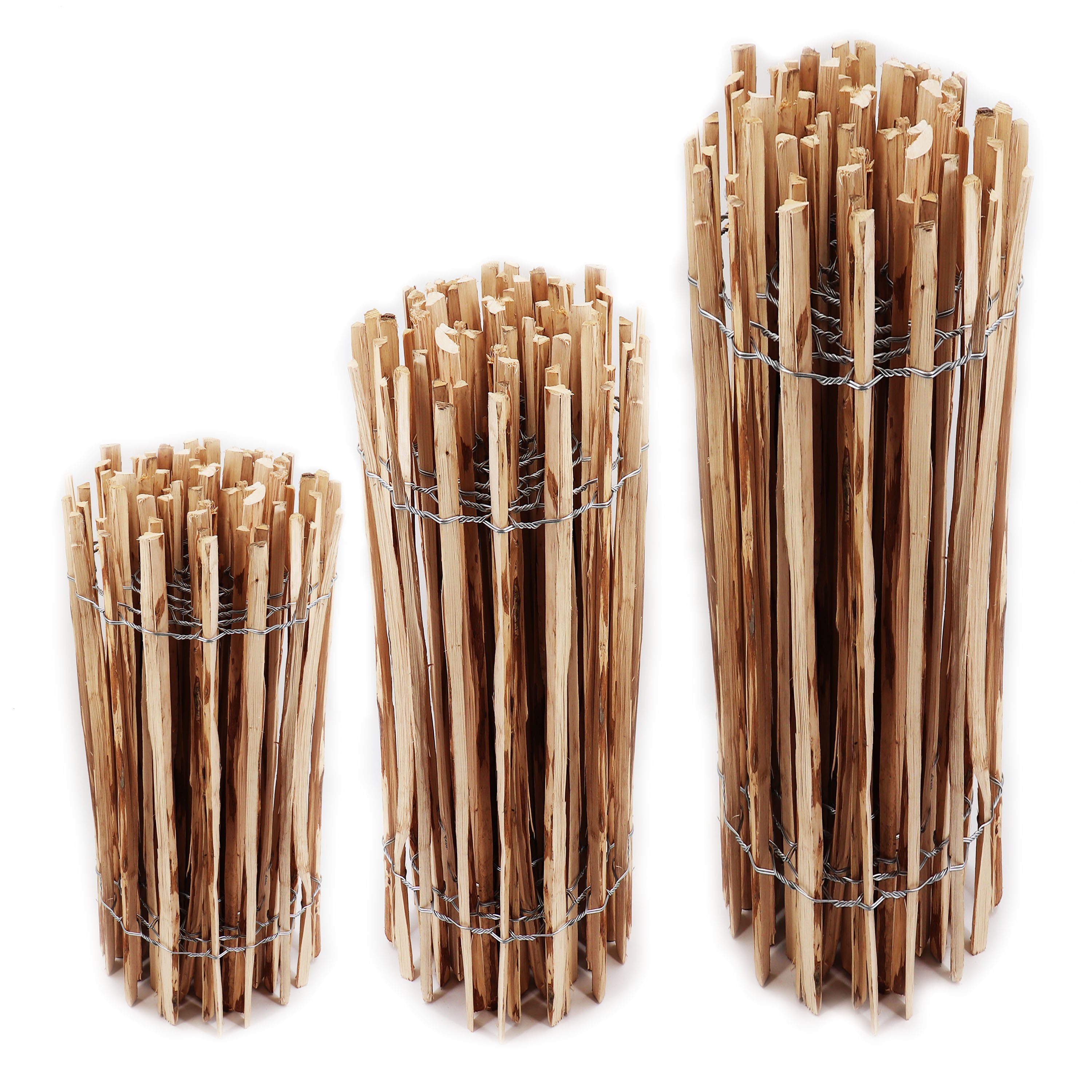 Aquagart Staketenzaun 5m Staketenzaun 120cm hoch Lattenabstand 4-6cm Garten günstig online kaufen