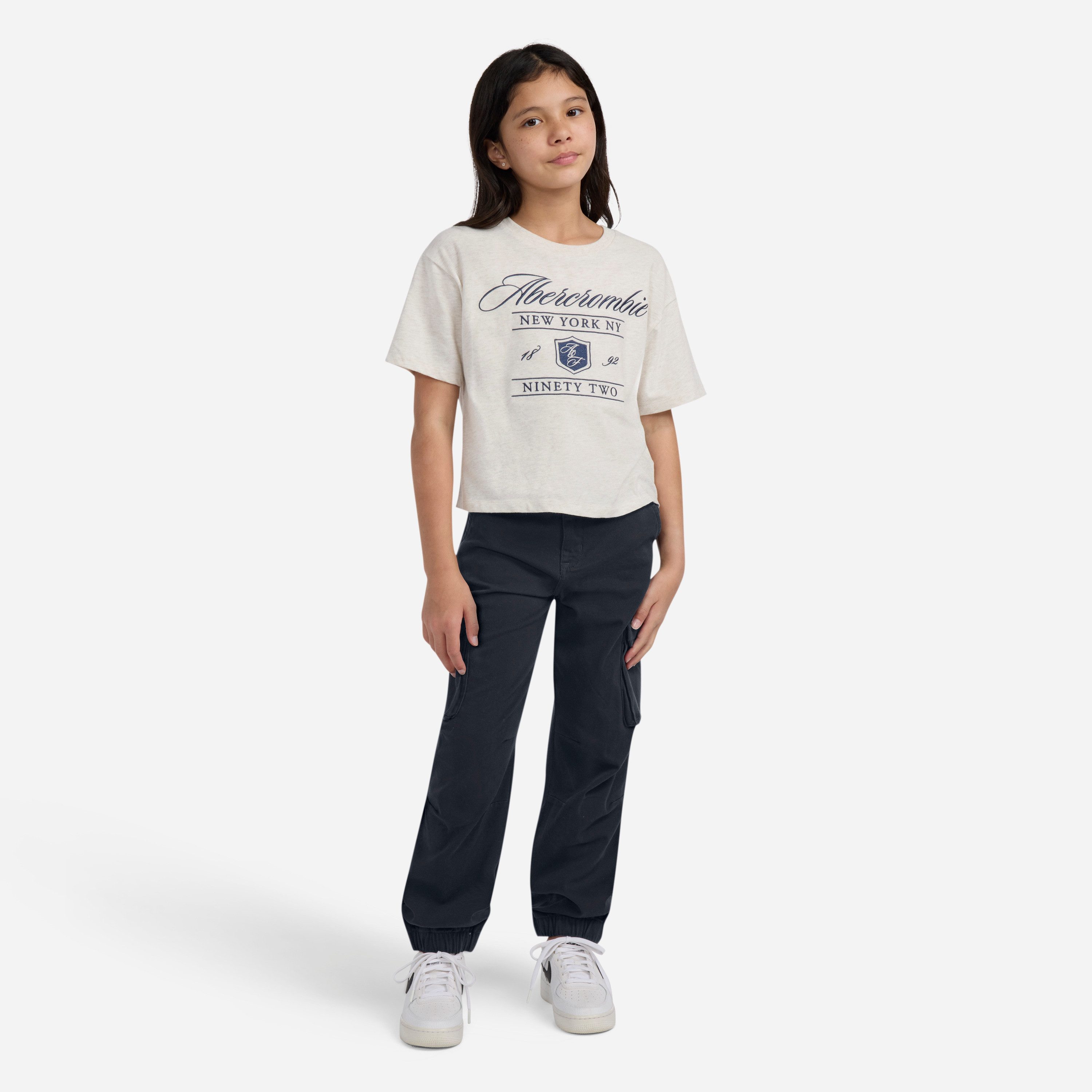 Abercrombie Kids Cargohose CARGO JOGGER Gummizug am Beinabschluss