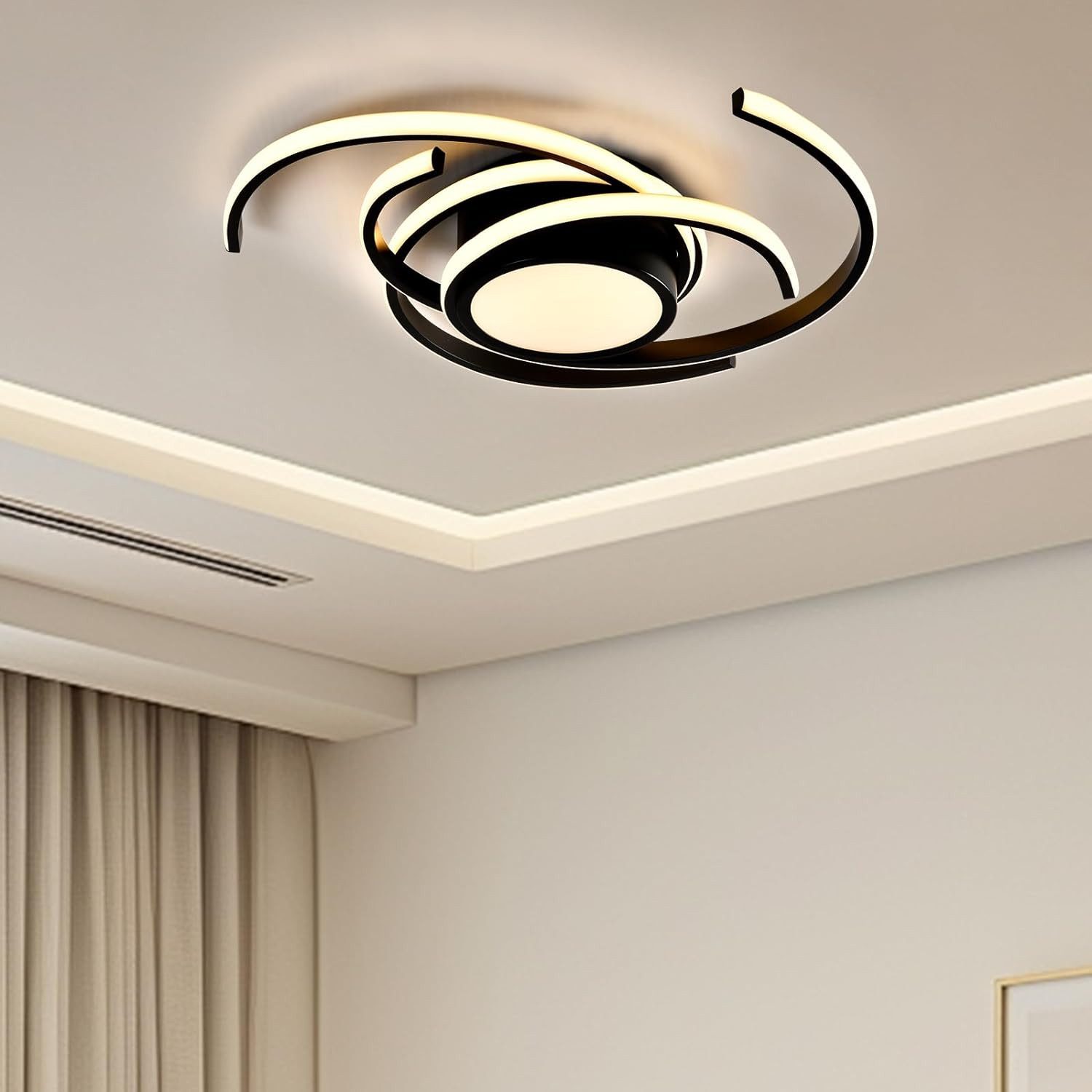 LQWELL Deckenleuchte LED Deckenlampe, 33W 3000K günstig online kaufen