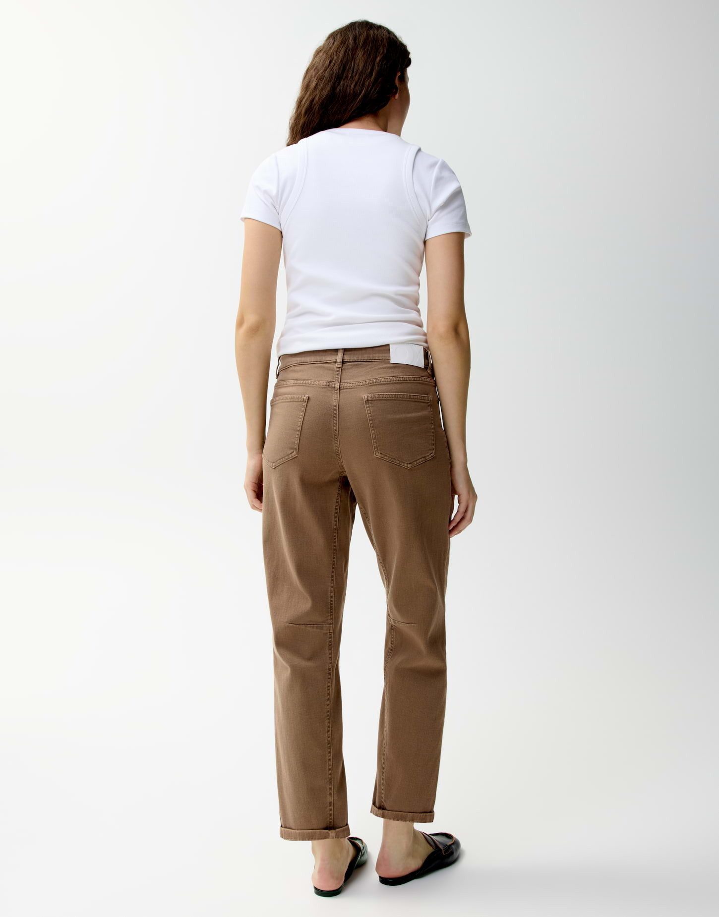 OPUS PANTS Relax-fit-Jeans MELLY RELAX Barrel Jeans aus Baumwoll Mix Mid Rise – Bild 3 von 5