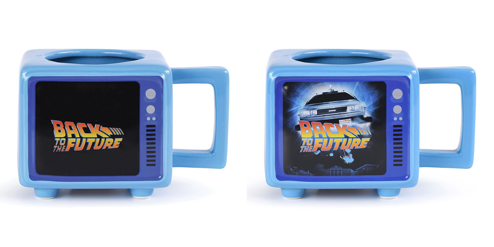 Tasse Retro TV Tasse - Heat-Changing Mugs - Back To The Future - Flux Capaci