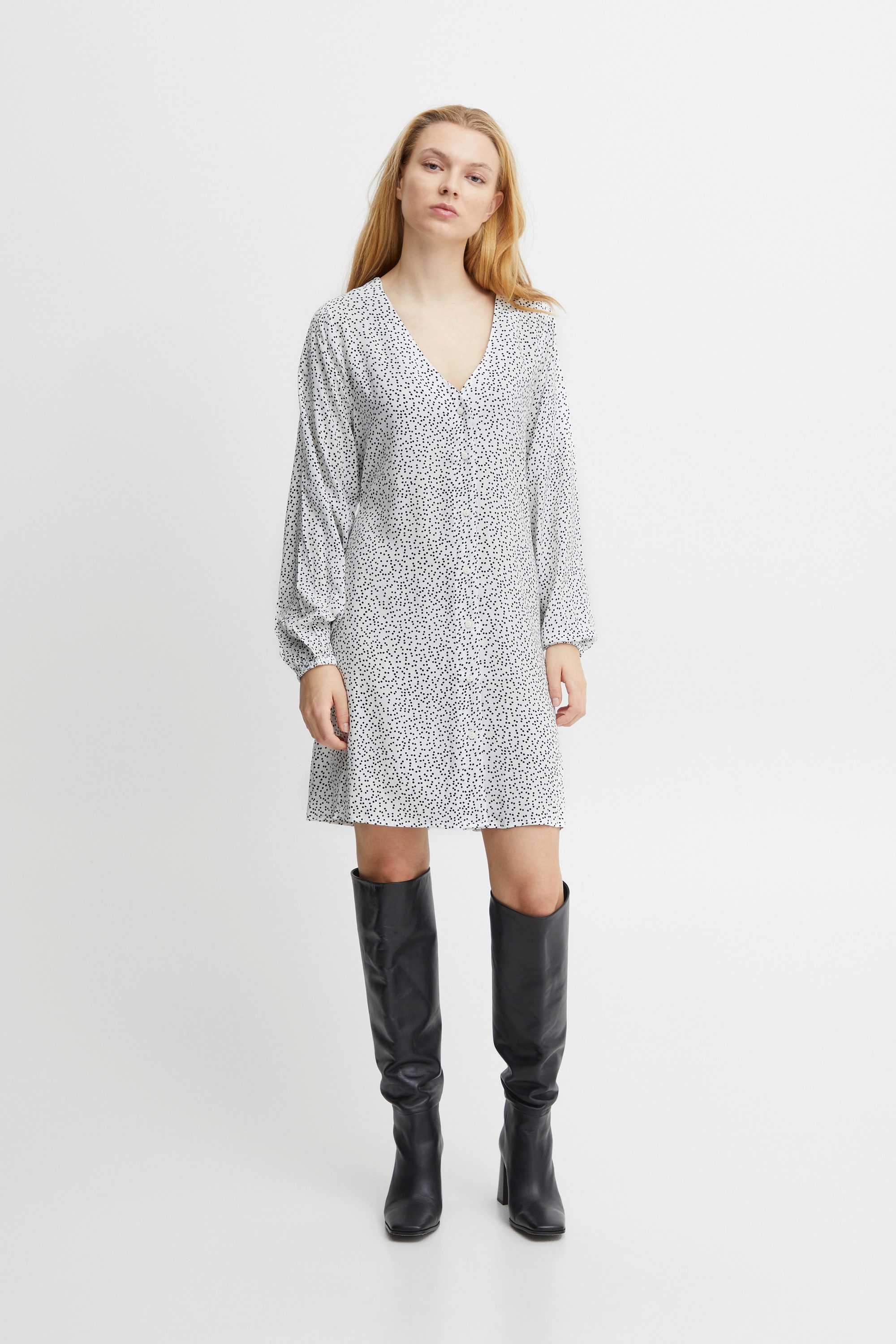 ICHI Jerseykleid Kleid IHVERA