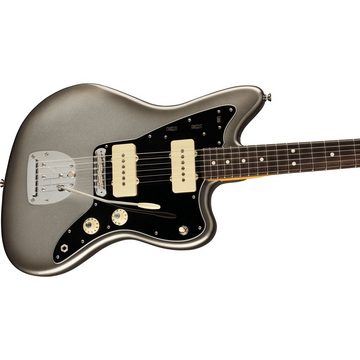 Fender E-Gitarre, E-Gitarren, Andere Modelle, American Professional II Jazzmaster RW Mercury - E-Gitarre