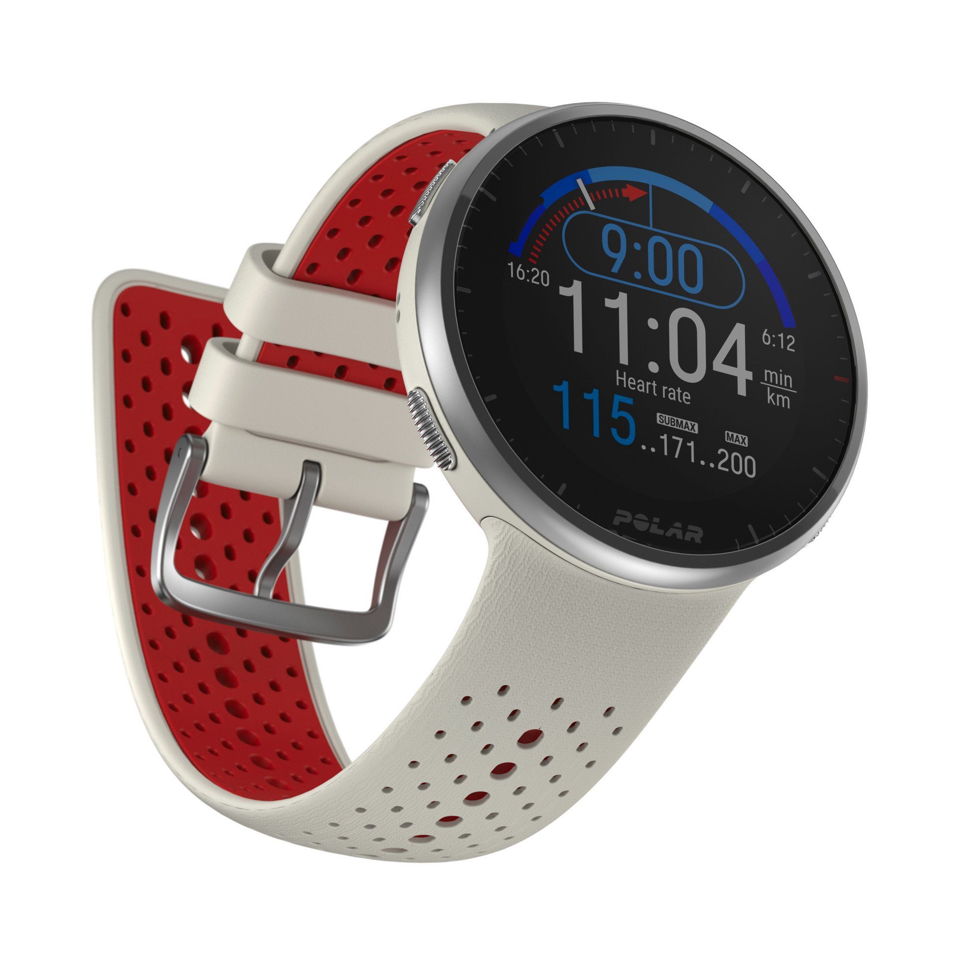 Polar Pacer Pro Smartwatch (3 cm/1,2 Zoll, Proprietär)