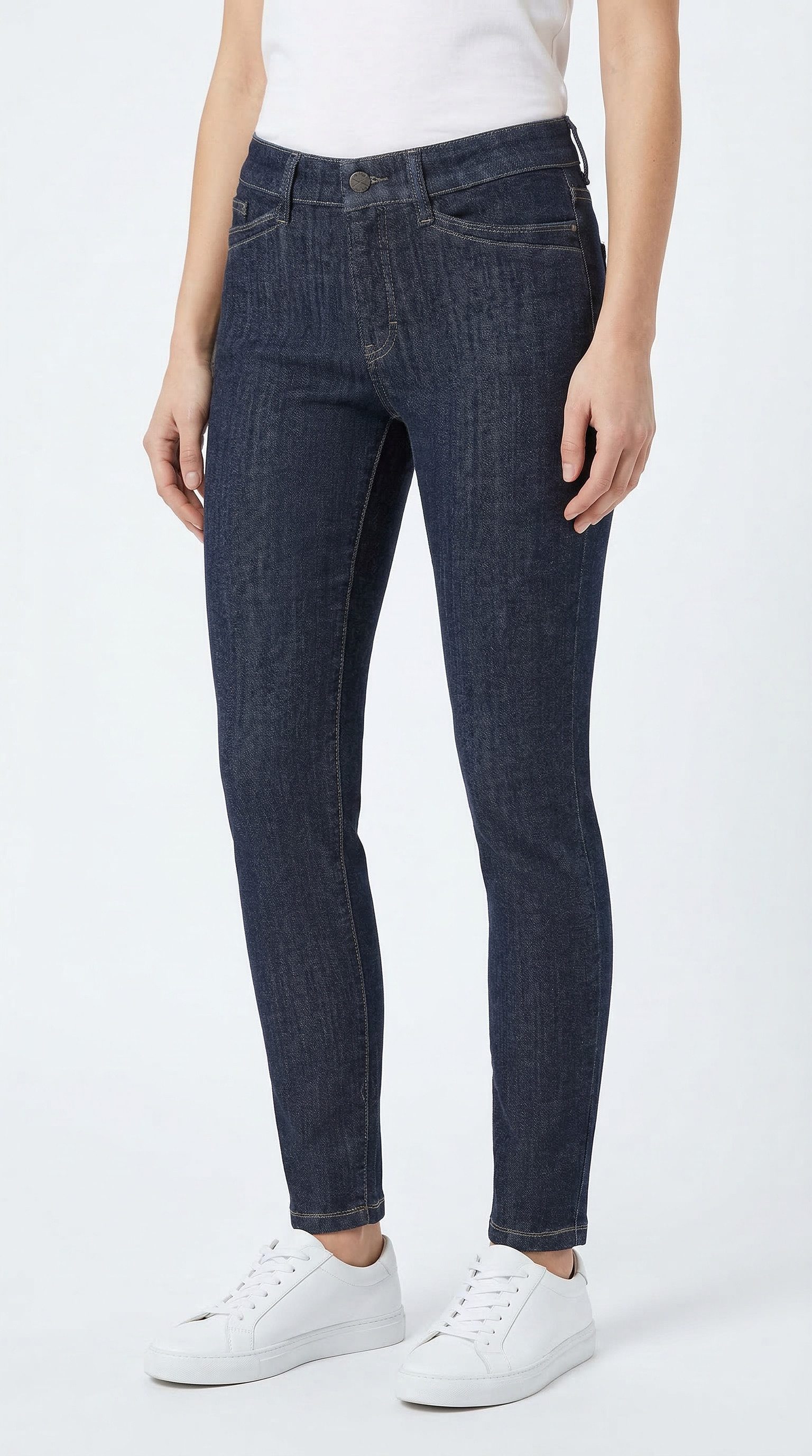 MAC Skinny-fit-Jeans DREAM SKINNY mit aufwendig gearbeiteten Details an den Taschen