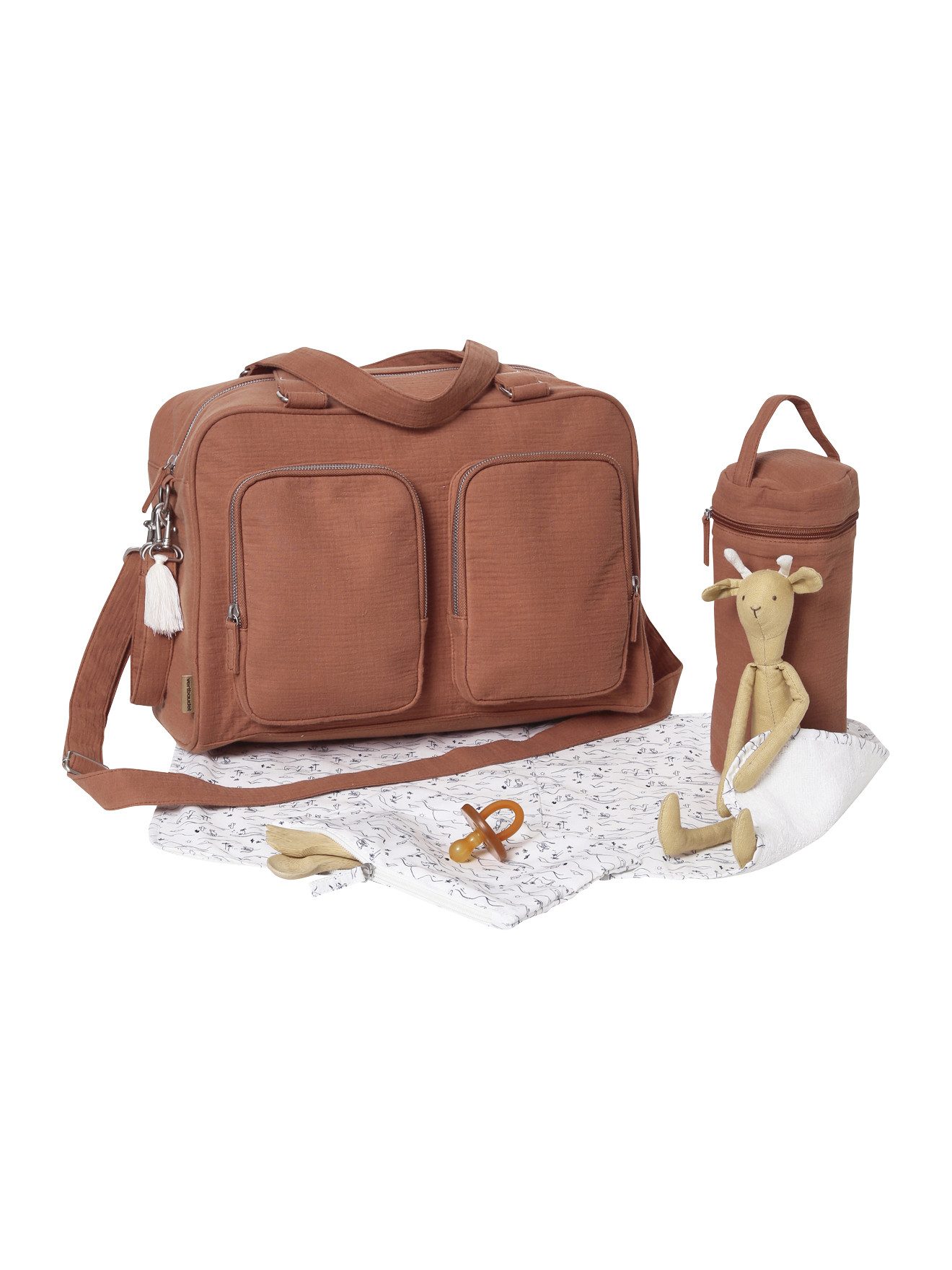 Wickeltasche Wickeltasche FAMILY aus Musselin