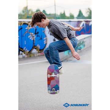 Schildkröt Skateboard Kicker 31´´ Abstract, 79 cm, Einsteiger Board 9-fach Holz Gewölbt Rutschfest