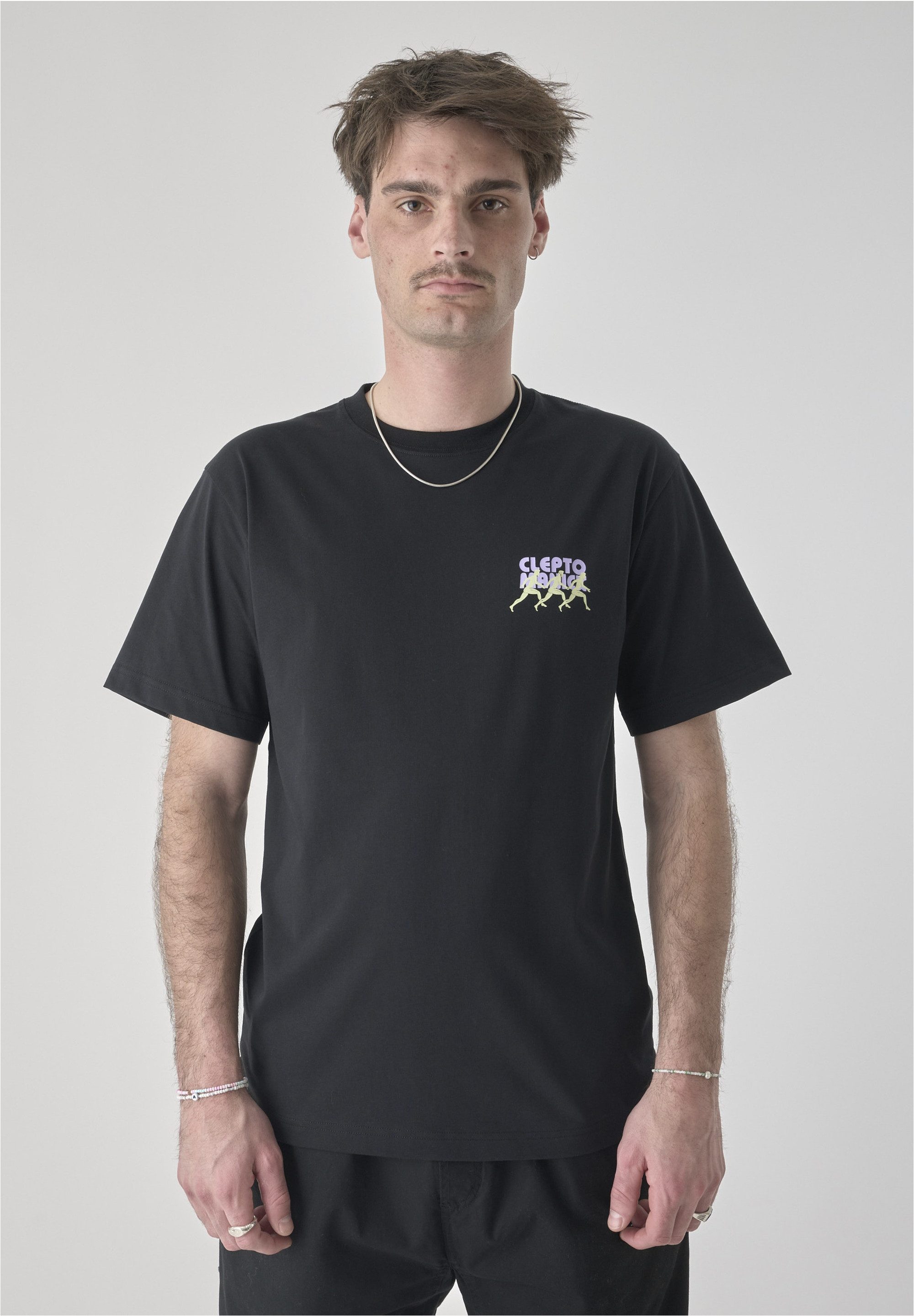 Cleptomanicx T-Shirt Classic Tee Relay mit großem Rücken-Print