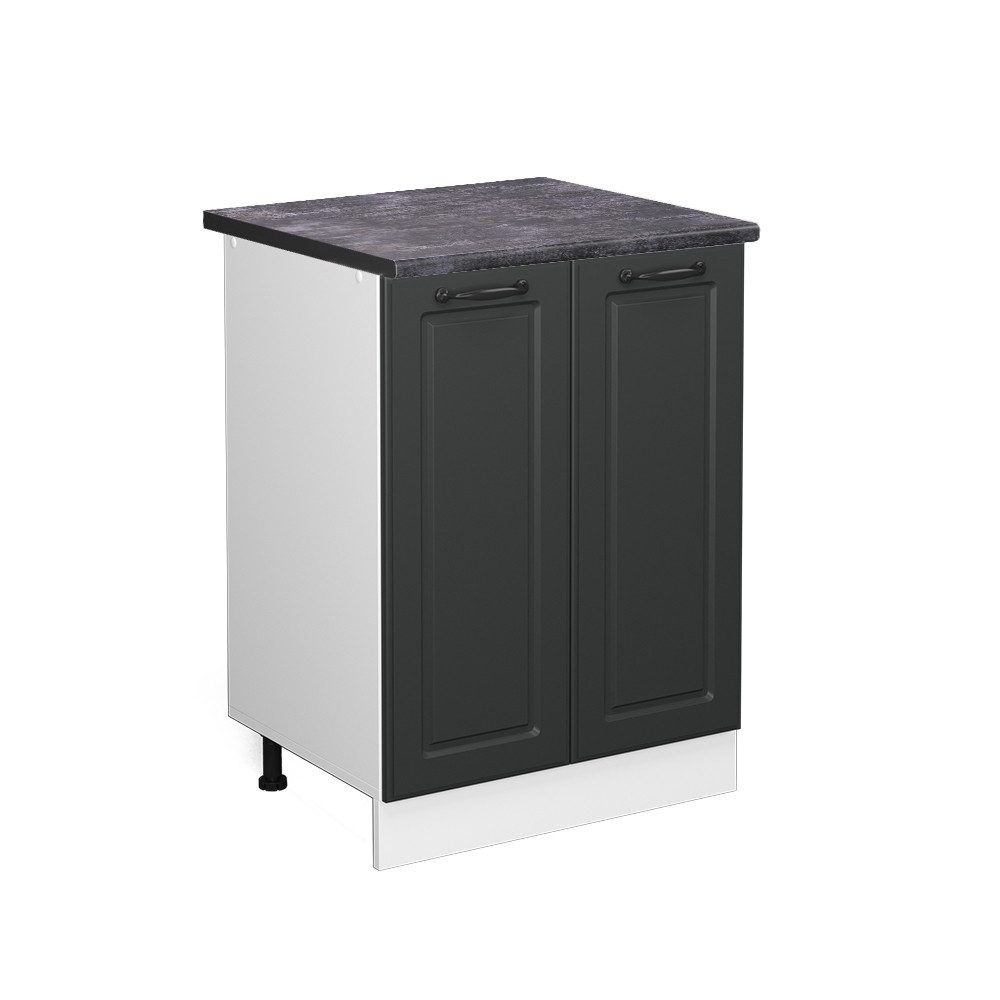 Vicco Unterschrank R-Line, Anthrazit Landhaus/Weiß, 60 günstig online kaufen