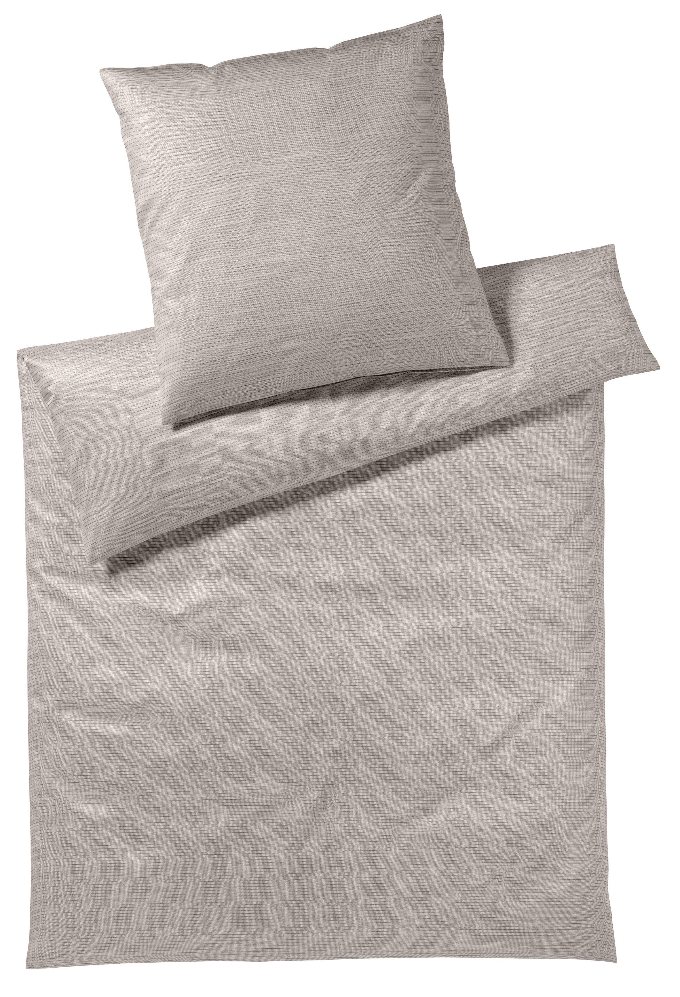 Elegante Bettwäsche Chamber, Satin, 2 teilig, angenehmes Hautgefühl