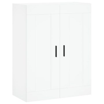 furnicato Sideboard Highboard Weiß 69,5x34x180 cm Holzwerkstoff