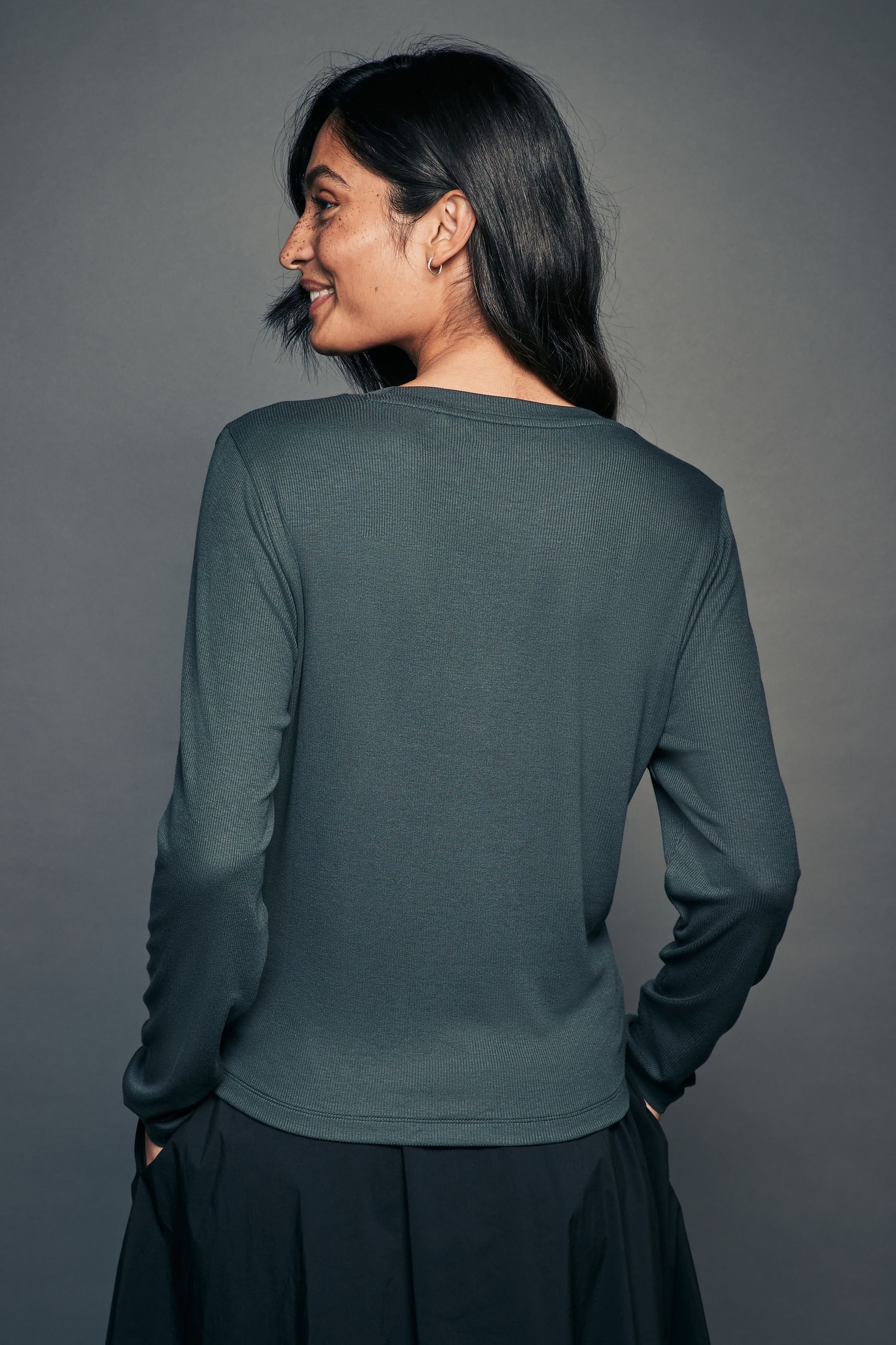 Next Langarmshirt Langärmelige Oberteile im 3er-Pack günstig online kaufen