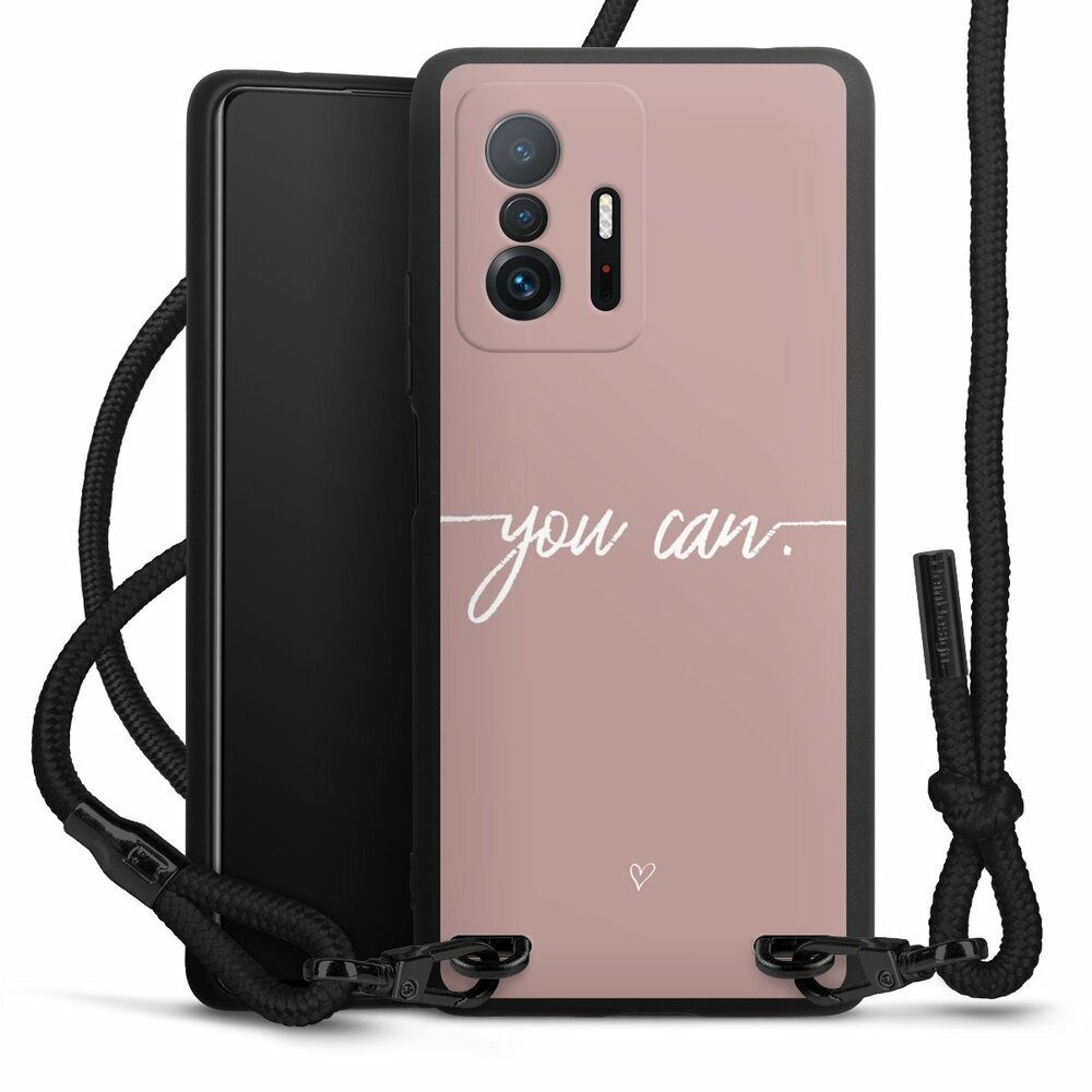 DeinDesign Handyhülle Spruch Sprüche Motivation You Can, Xiaomi 11T Pro