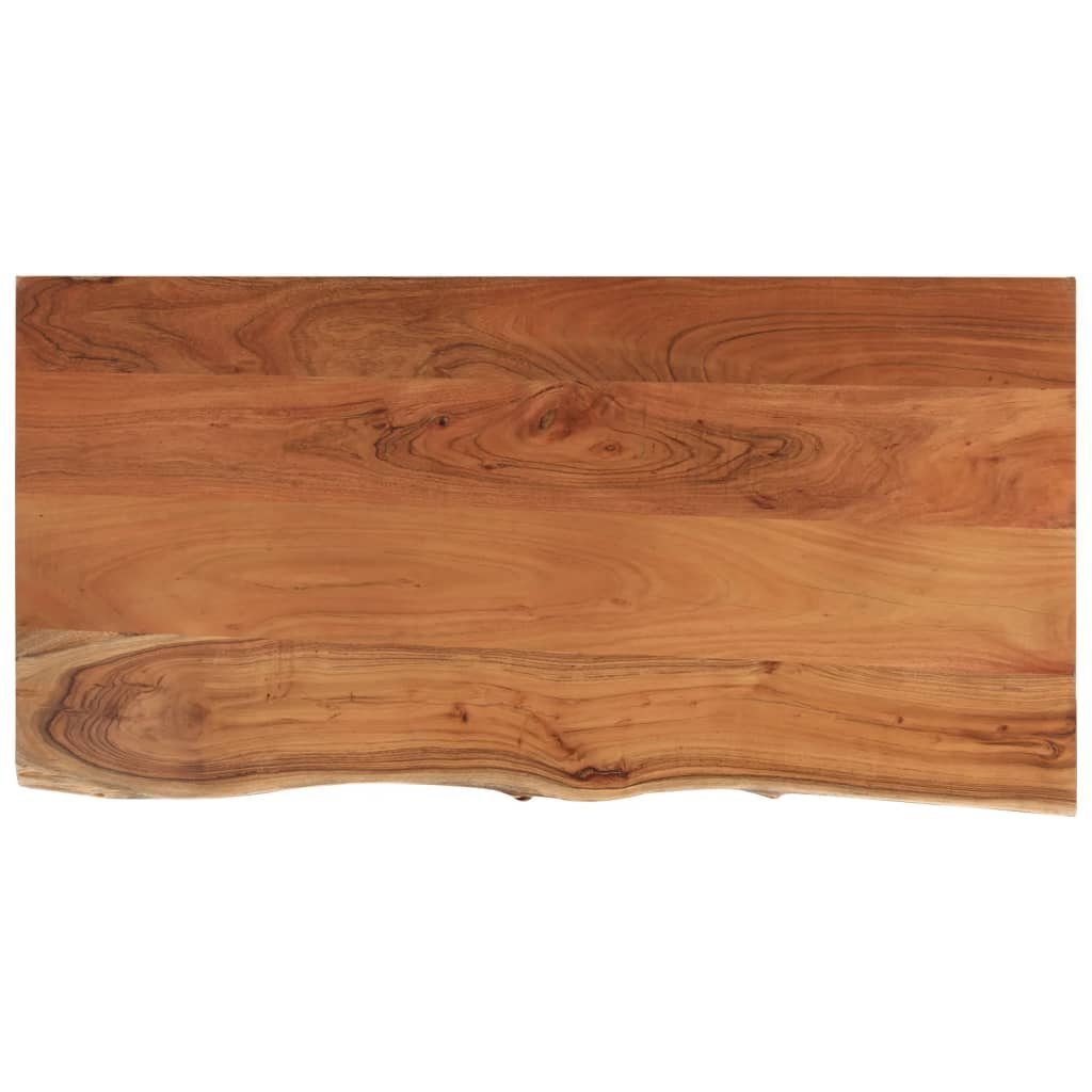 vidaXL Tischplatte Waschtischplatte 120x60x2,5 cm Rechteckig Massivholz (1 St)