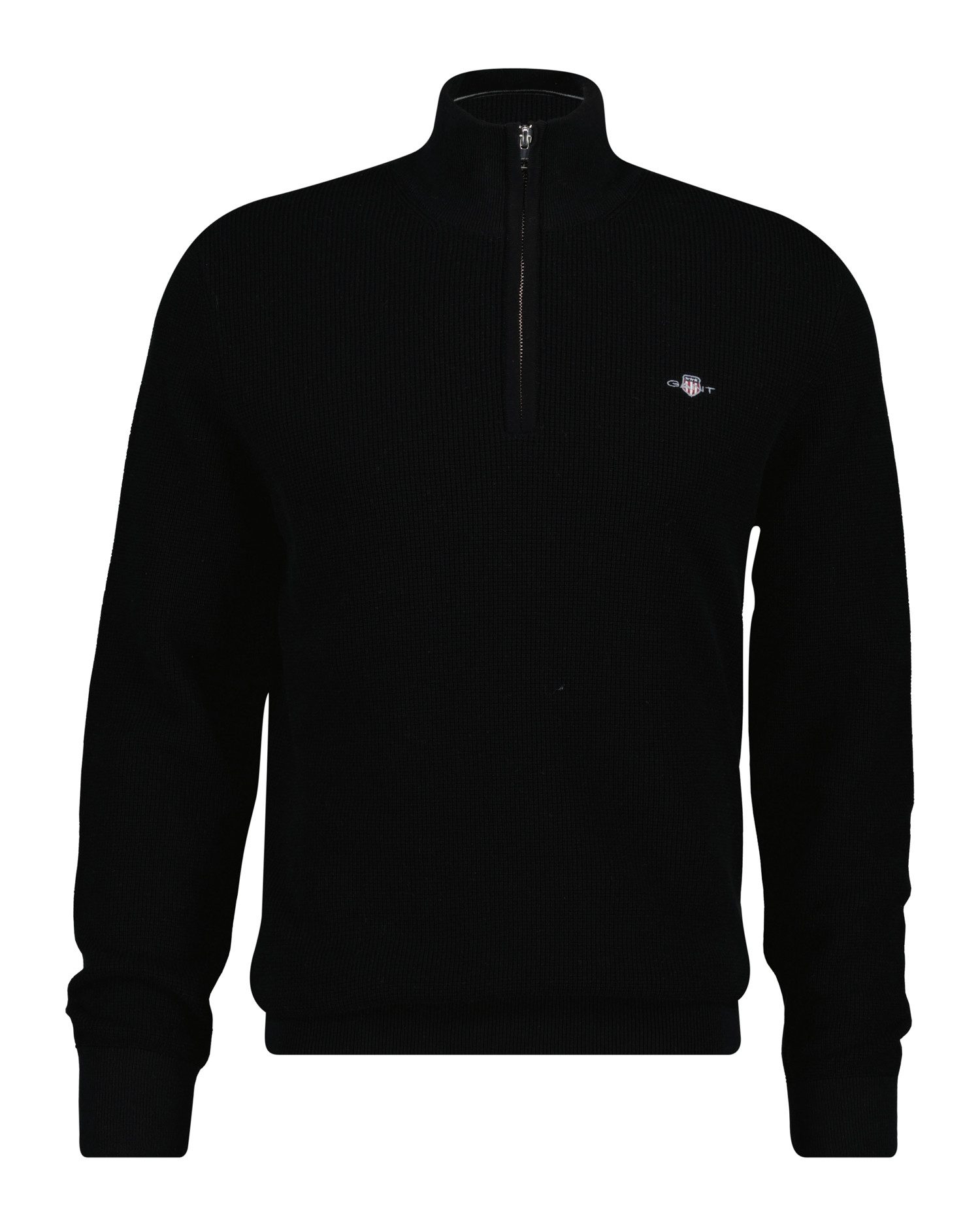 Gant Troyer MICRO TEXTURED COTTON HALF ZIP Regular fit mit Troyerkragen
