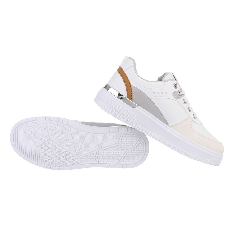 Ital-Design Damen Low-Top Freizeit Sneaker (85878401) Flach Sneakers Low in günstig online kaufen