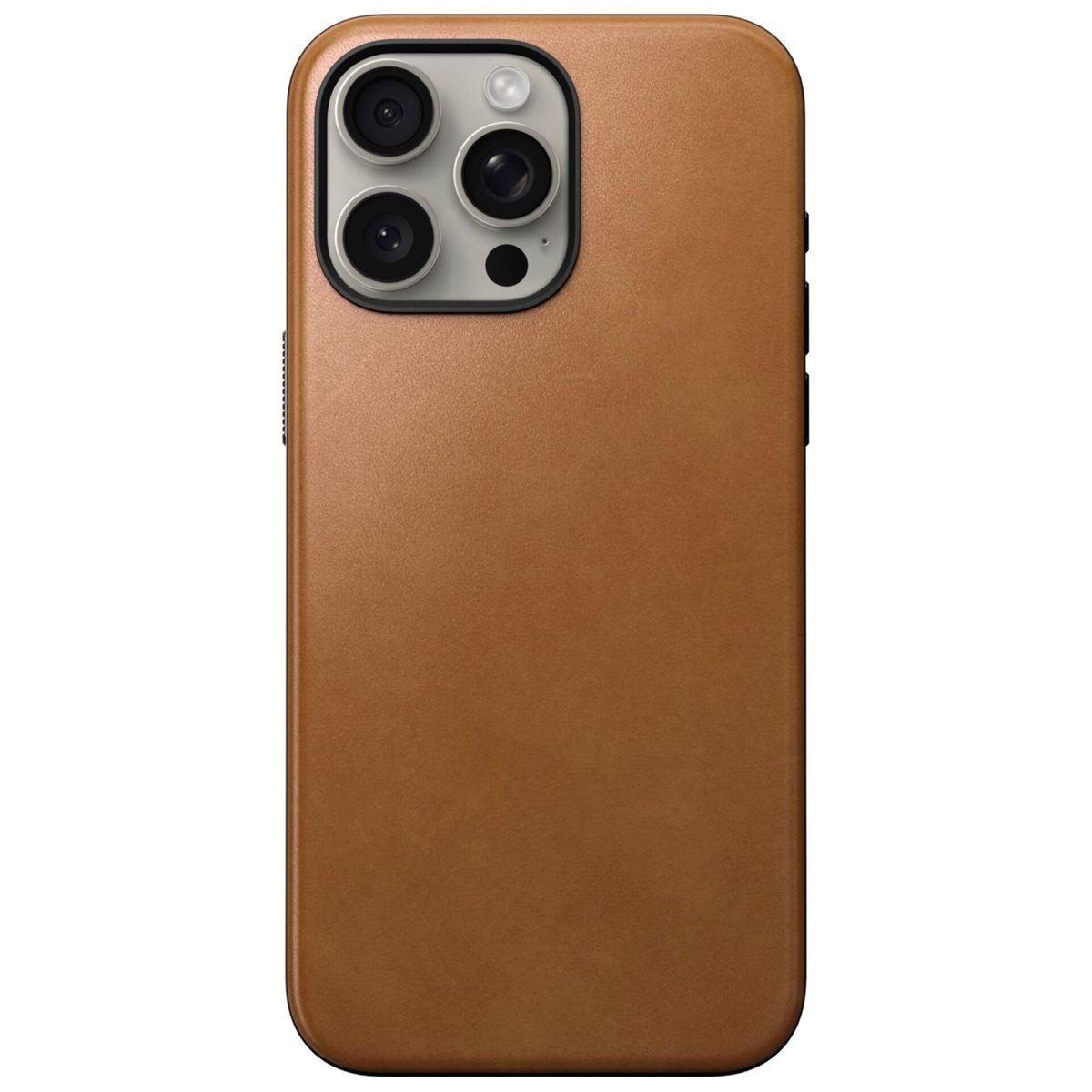 Nomad Smartphone-Hülle Modern Leather Case iPhone 15 Pro Max English Tan