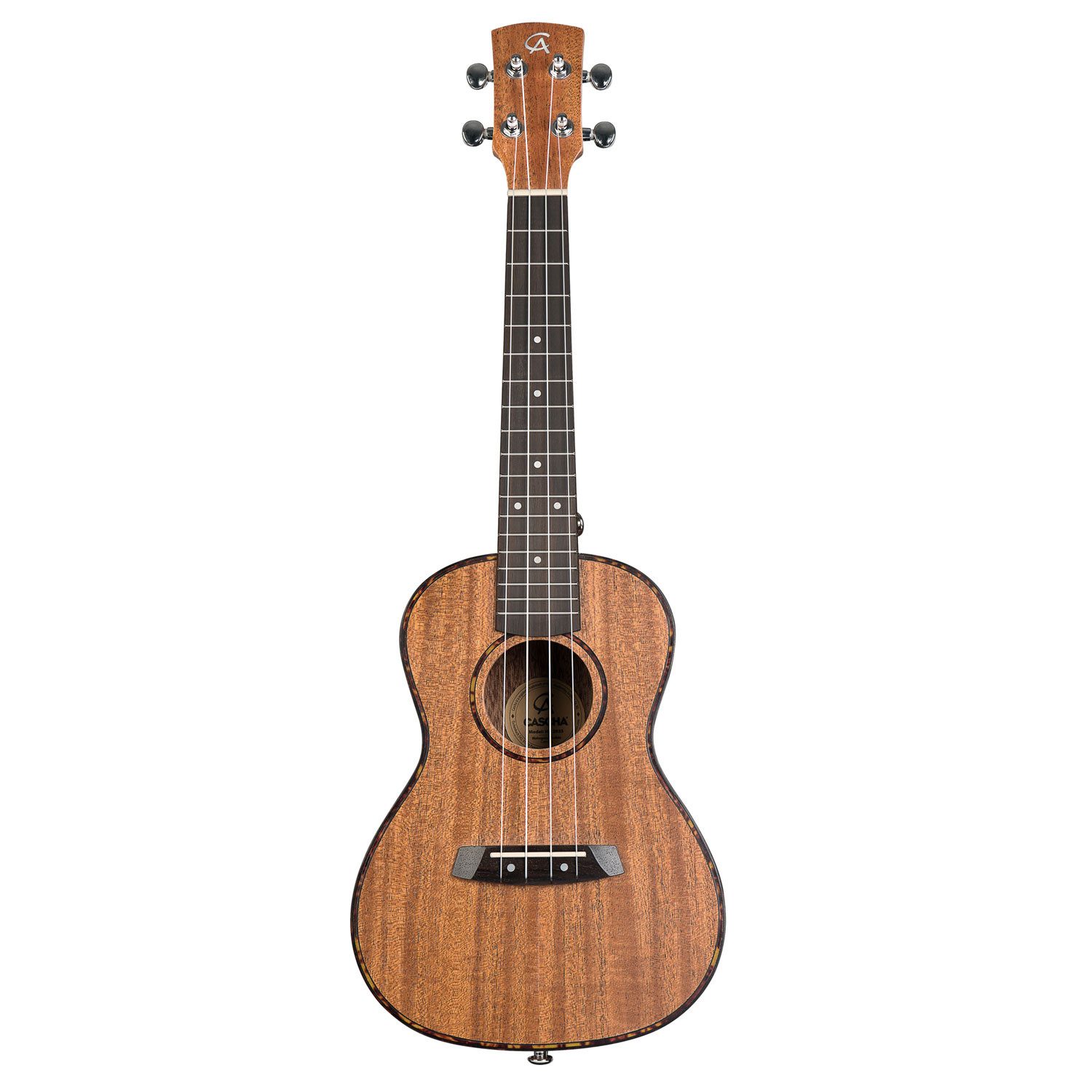 Cascha Ukulele Cascha Ukulele HH-2036 Konzert Ukulele Set, Ukulele, 1-St., Ukulele, Konzert Ukulele mit Tasche, Stimmgerät, Buch und 3 Plektren