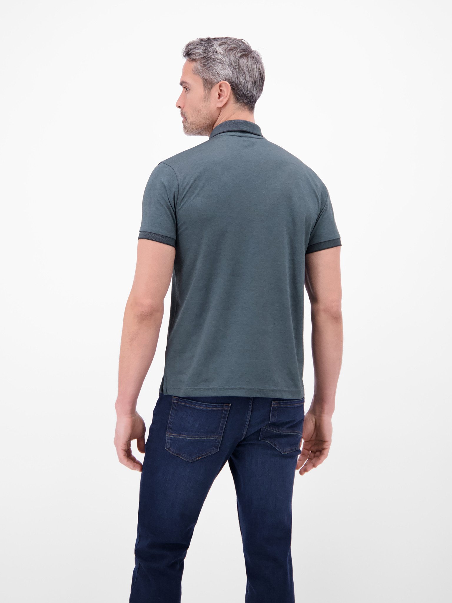 LERROS Poloshirt mit Logo Stickereicla – Bild 2 von 4