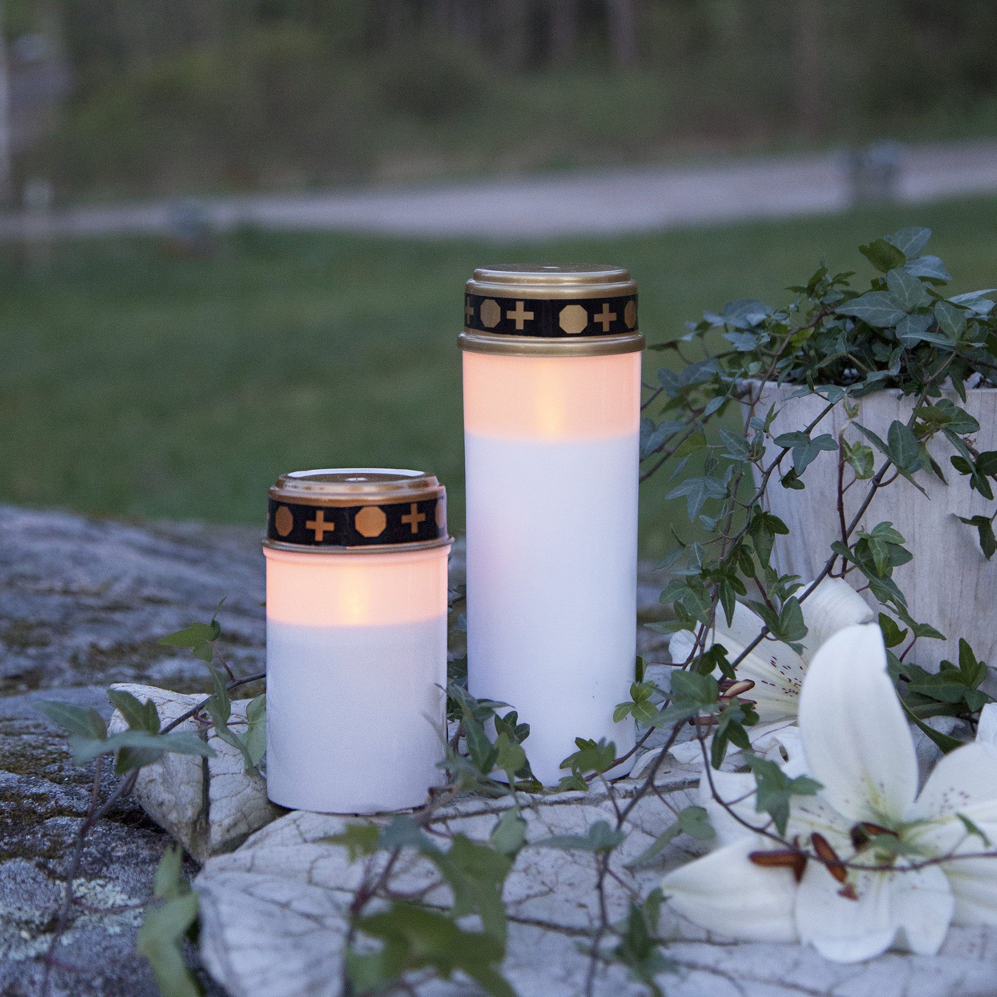 STAR TRADING LED-Kerze Grabkerze Serene (1-tlg) – Bild 5 von 5
