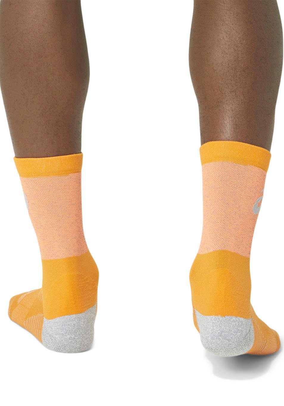 Asics Laufsocken LITE-SHOW RUN SOCK BRIGHT CREW ORANGE