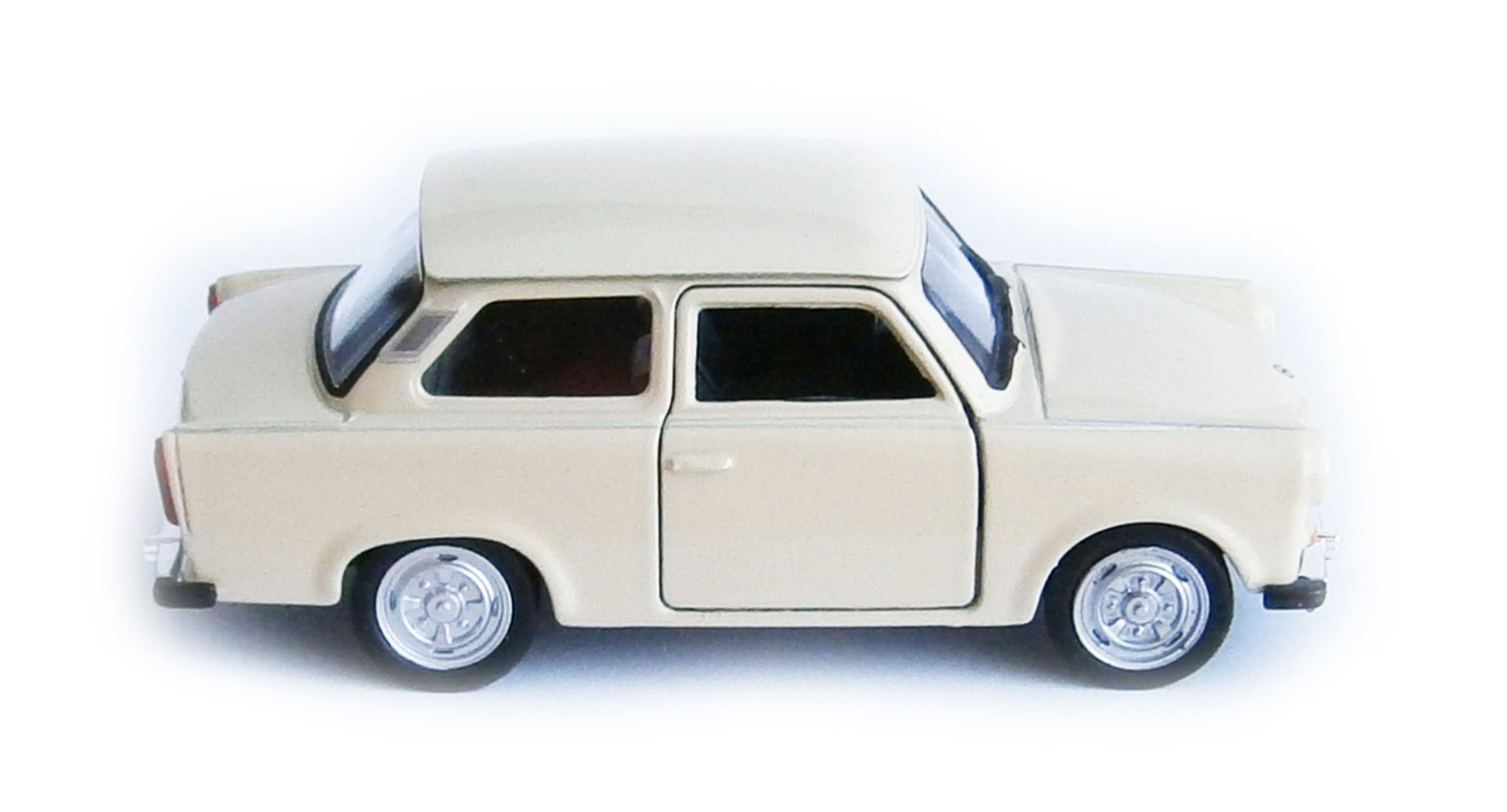Welly Modellauto TRABANT 601 Modellauto 11,5cm Trabi Modell Auto 14 (Creme) günstig online kaufen