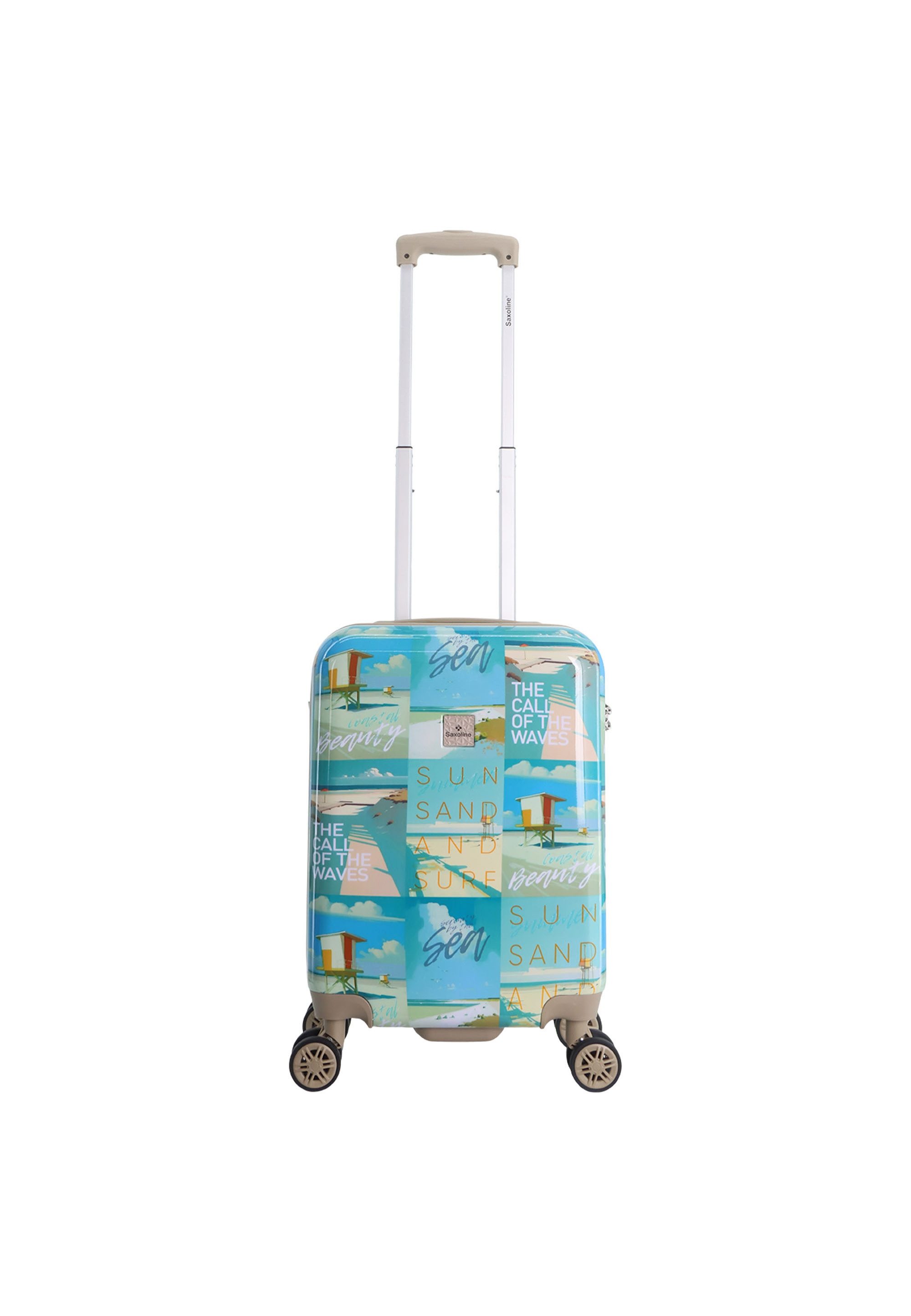 Saxoline® Koffer Coastal Beauty, aus ABS/PC-Material