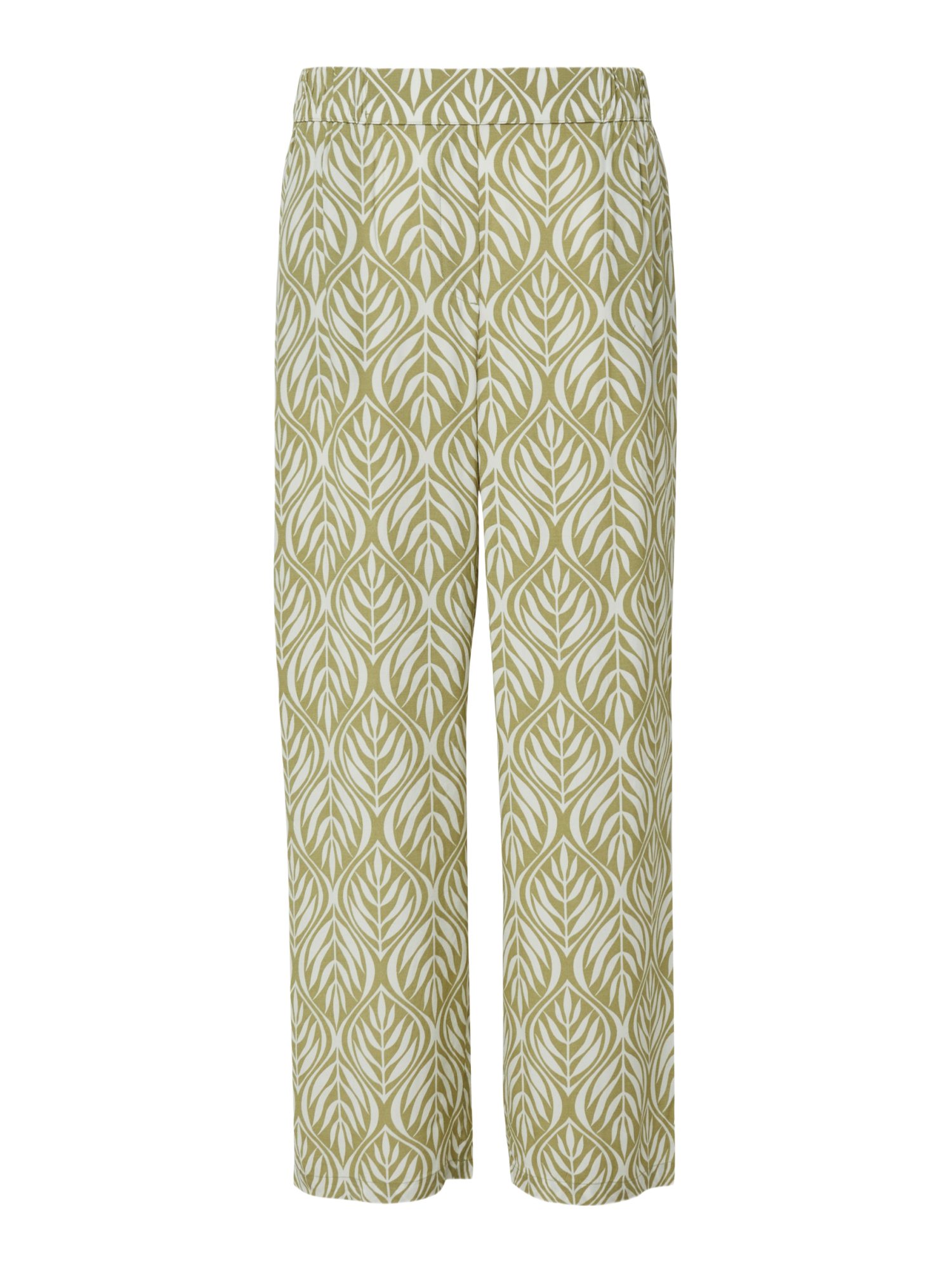 s.Oliver BLACK LABEL Bermudas grün,Casual,Viskose,Allover-Print,Comfort Fit,Mittel