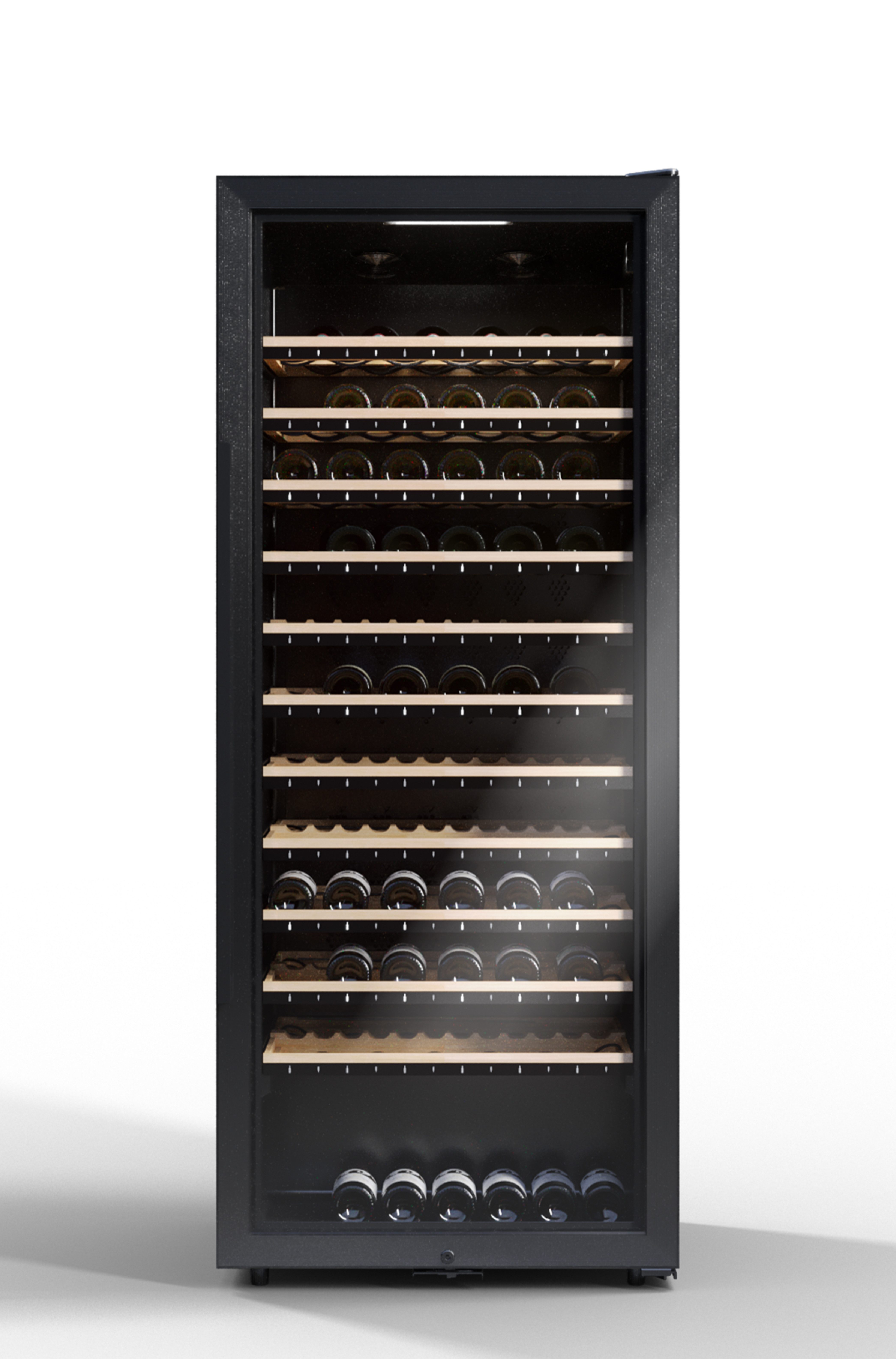La Sommelière Weinkühlschrank ECELLAR150G2, für 149 Standardflaschen á 0,75l,voll-vernetzter Weinklimaschrank, VINOTAG-APP