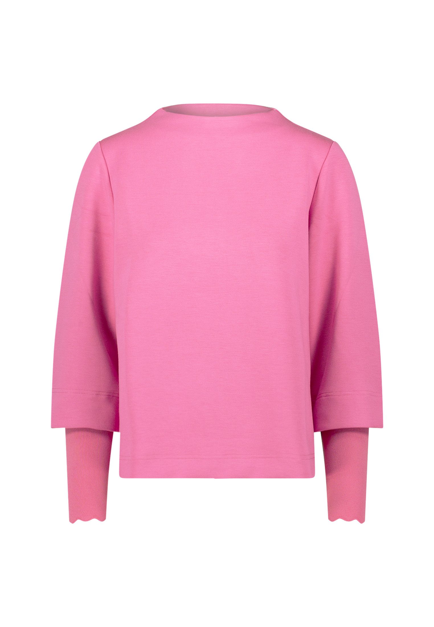 Zero Sweatshirt Damen mit weiten Ärmeln Plain/ohne Details