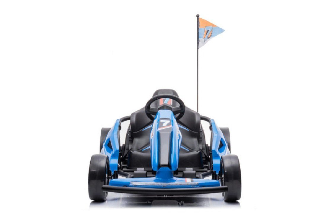 Elektro-Kinderauto "e-Gokart" mit 24V und Driftfunktion -Blau