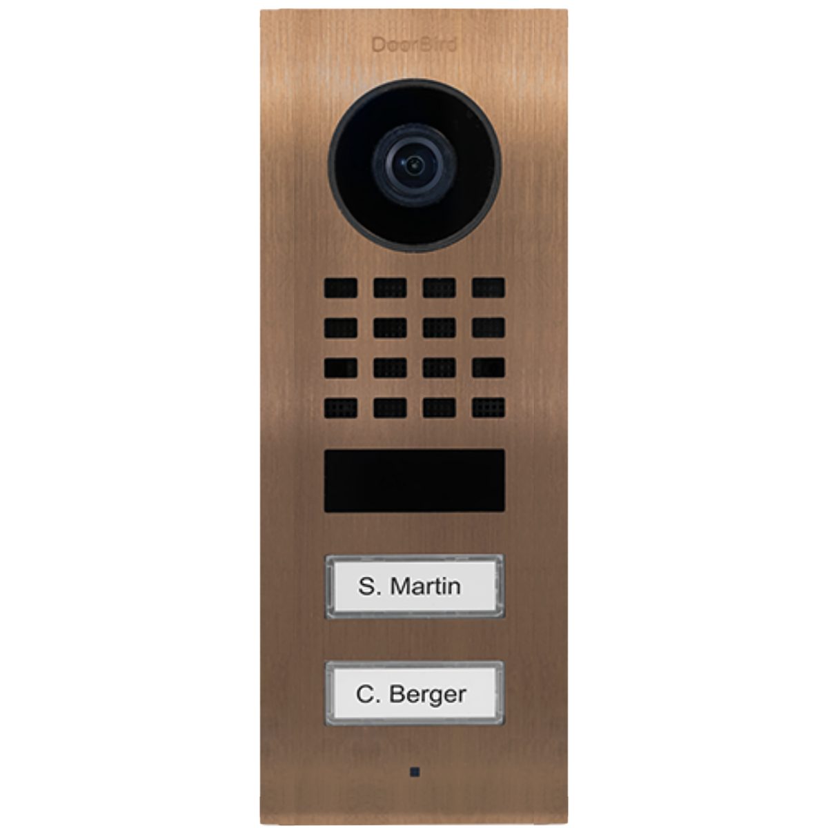 Thumbnail - DoorBird Video-Türsprechanlage DoorBird D1102V (Außenbereich, Haustür, Eingangsbereich, Smarte Video Türsprechanlage mit...