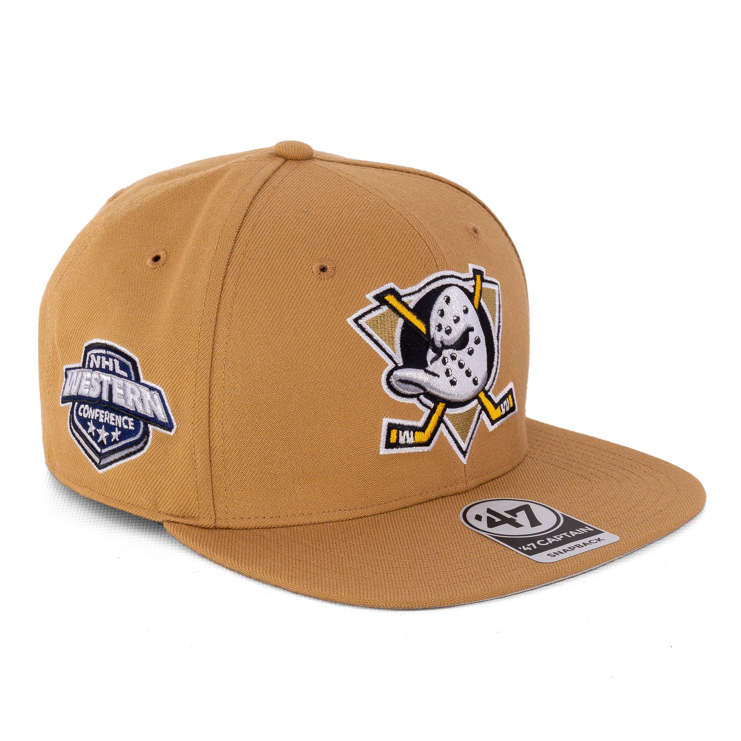 '47 Brand Baseball Cap ´47 Brand Anaheim Ducks Snapback Cap camel