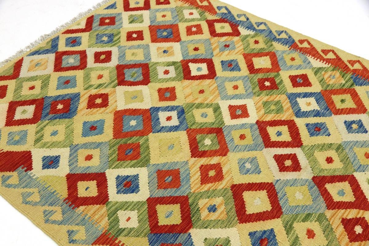 Orientteppich Kelim Afghan Nain Höhe: mm 125x168 Handgewebter 3 rechteckig, Orientteppich, Trading