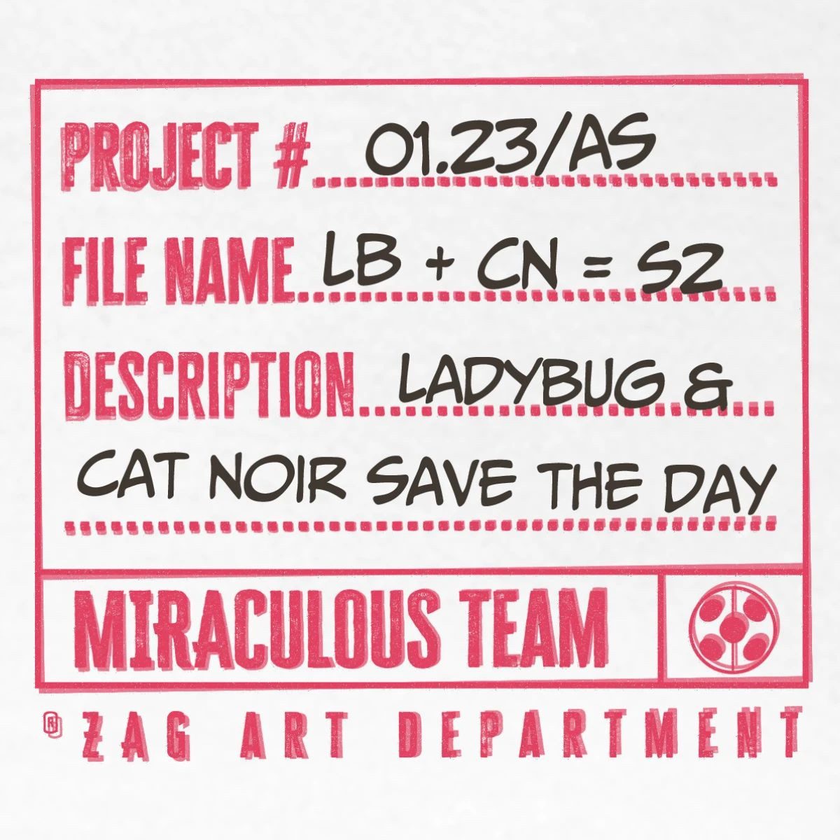 Spreadshirt T-Shirt Miraculous Heroez Comic-Design Front- & Backprint Frauen T-Shirt (1-tlg) Slim Fit, fällt klein aus