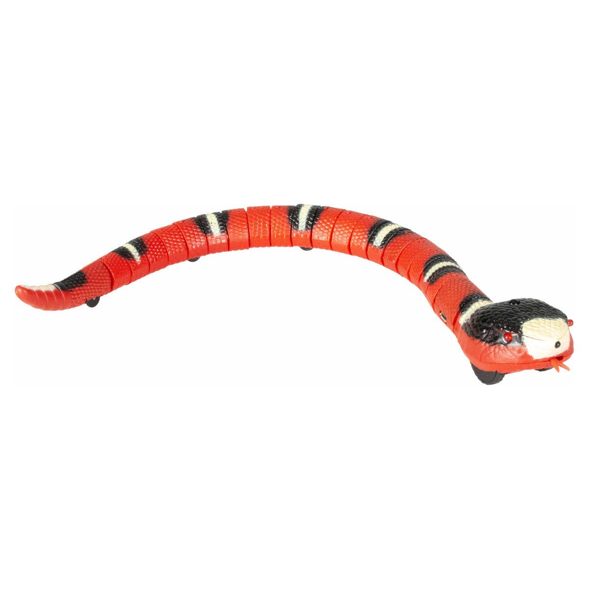 DUVO+ Tier-Intelligenzspielzeug Katzenspielzeug bewegliche Schlange rot günstig online kaufen