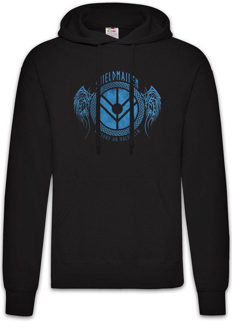 Urban Backwoods Hoodie Shieldmaiden I Herren Hoodie Schildmaid Walhalla Odin Thor Loki Viking (1-tlg) Vikings Norse Asgard Midgard