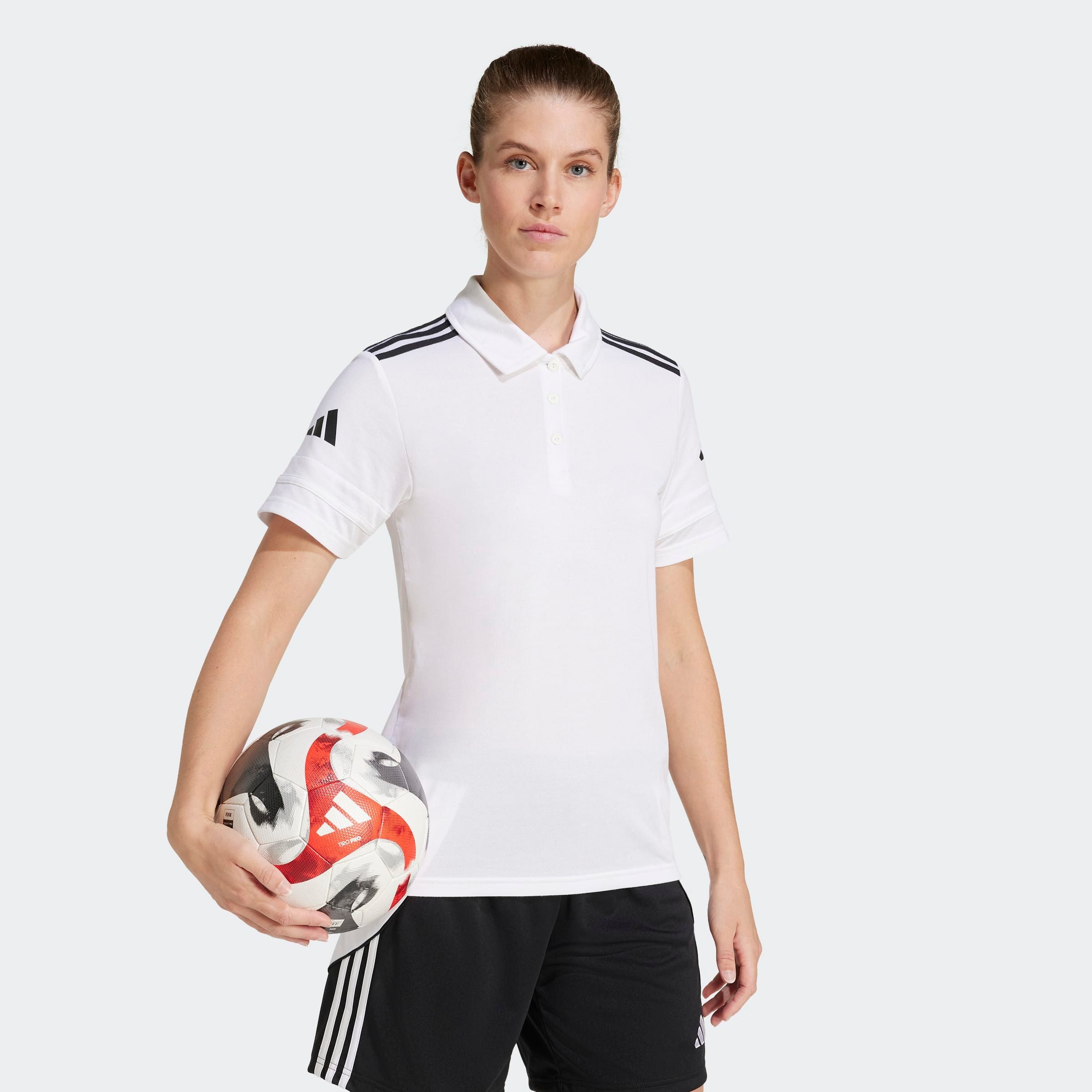 adidas Performance Poloshirt SQ25 C POLO W sportlicher Stil, mit Druckknopf günstig online kaufen