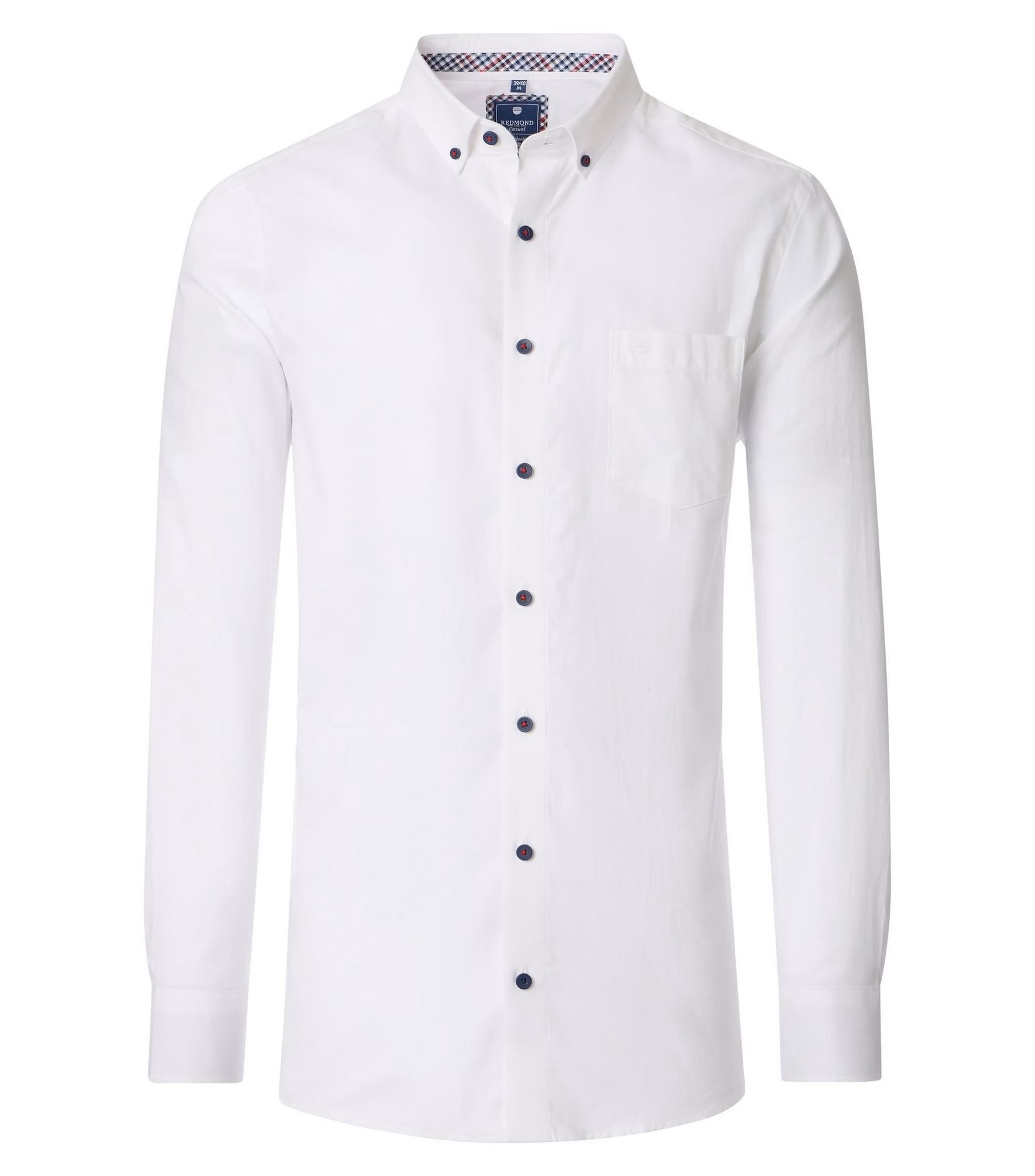 Redmond Langarmhemd 251055111 Button-Down-Kragen günstig online kaufen