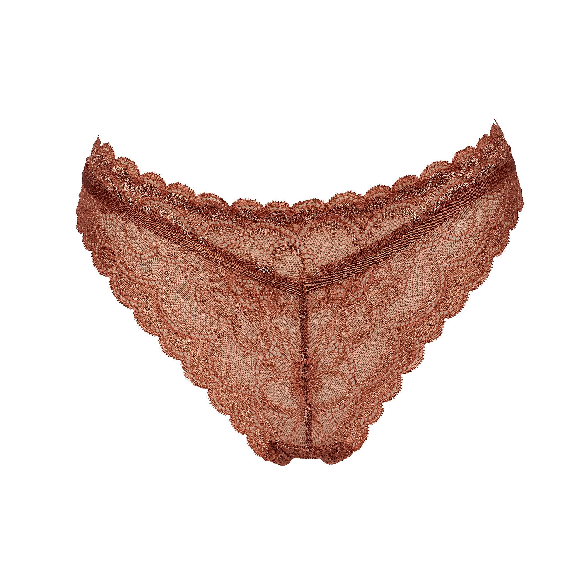 After Eden D-cup & up String Mexy mit Spitze, Riemchendetails, feminin, bequem, weich, elastisch