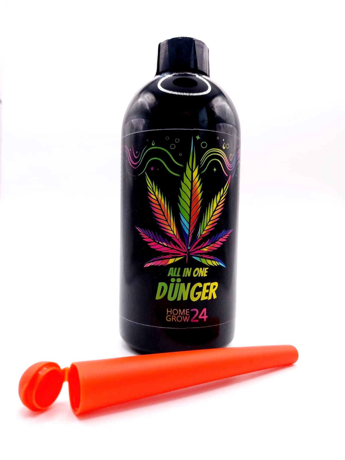meytrade Pflanzendünger All In One Bio Dünger inkl. Jointhülle Cannabis Hanf Organisch, 500ml, in- und outdoor geeignet